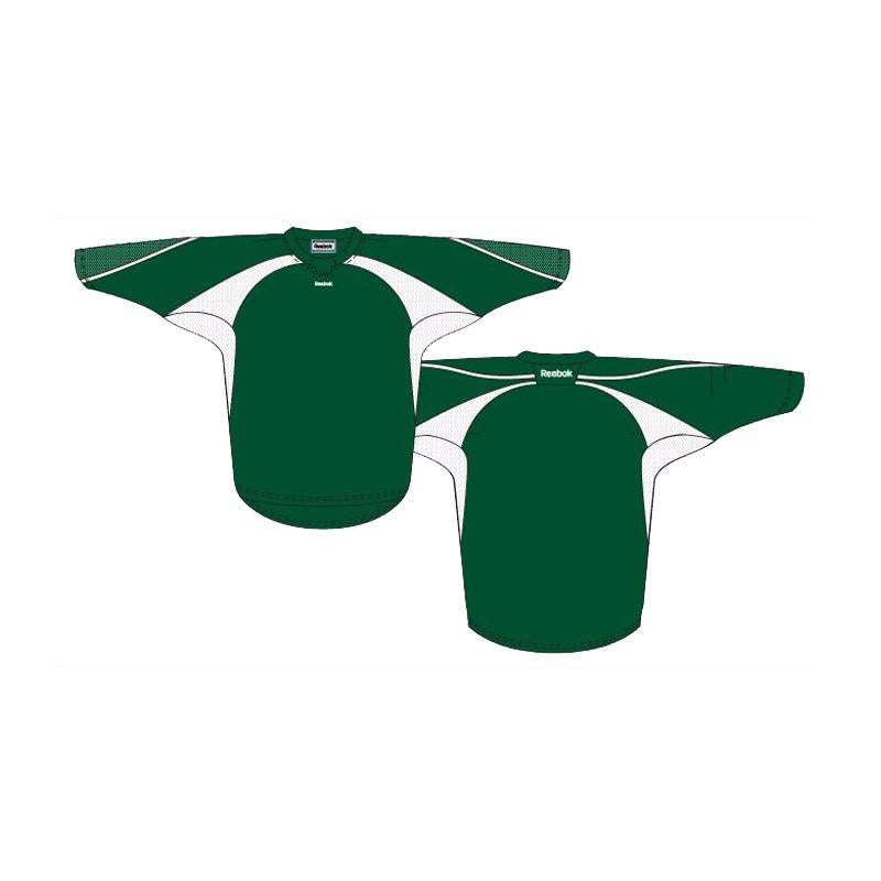 Custom Two-Tone Dark Green & White Sports Jersey - Perfect for Team Uniforms, Fan Gear & Game Day Outfits