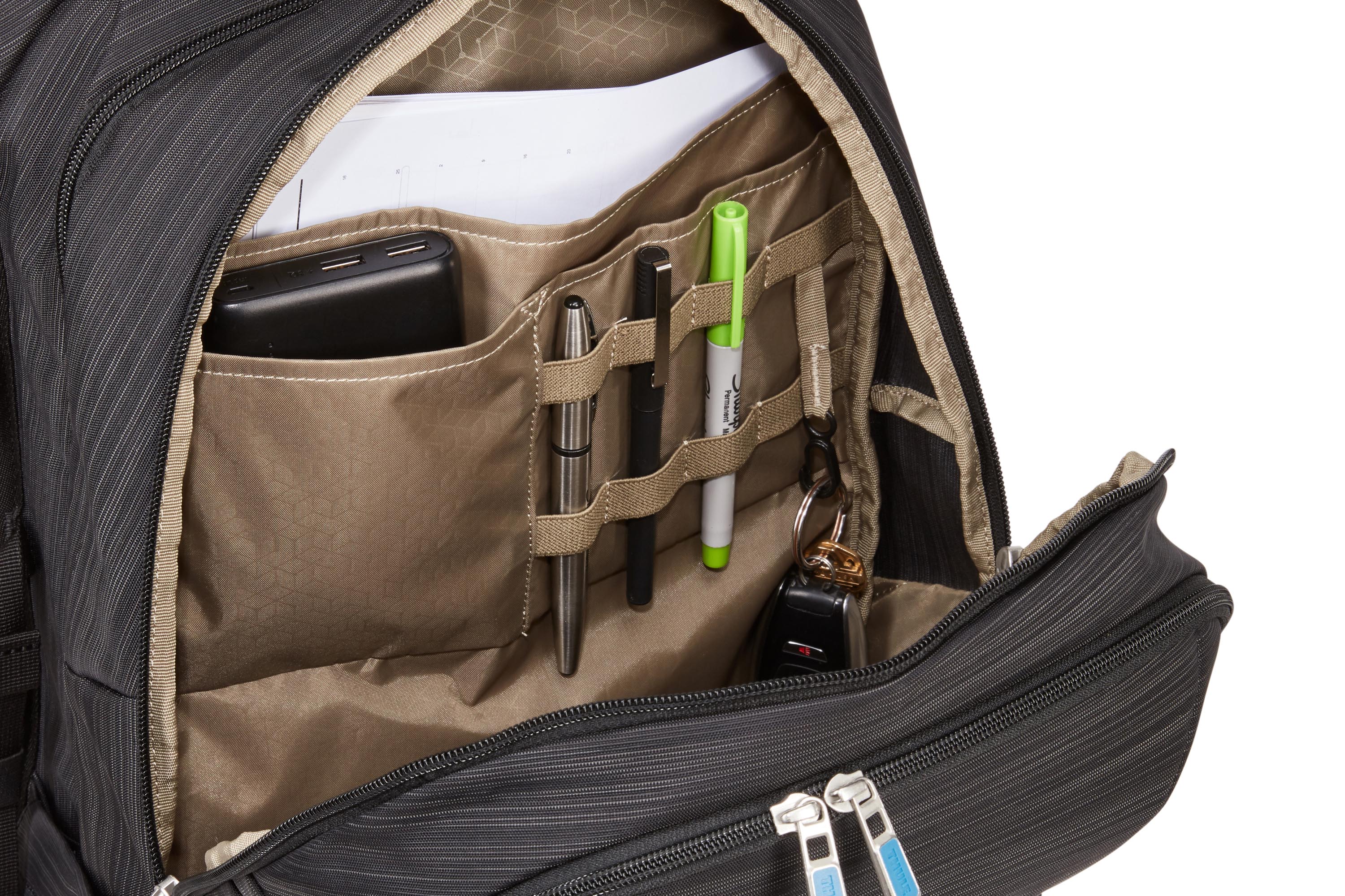 Thule Construct 28L Laptop Backpack - Waterproof Business Backpack for Men & Women with USB Charging Port - Perfect for Work, Travel & Commuting
