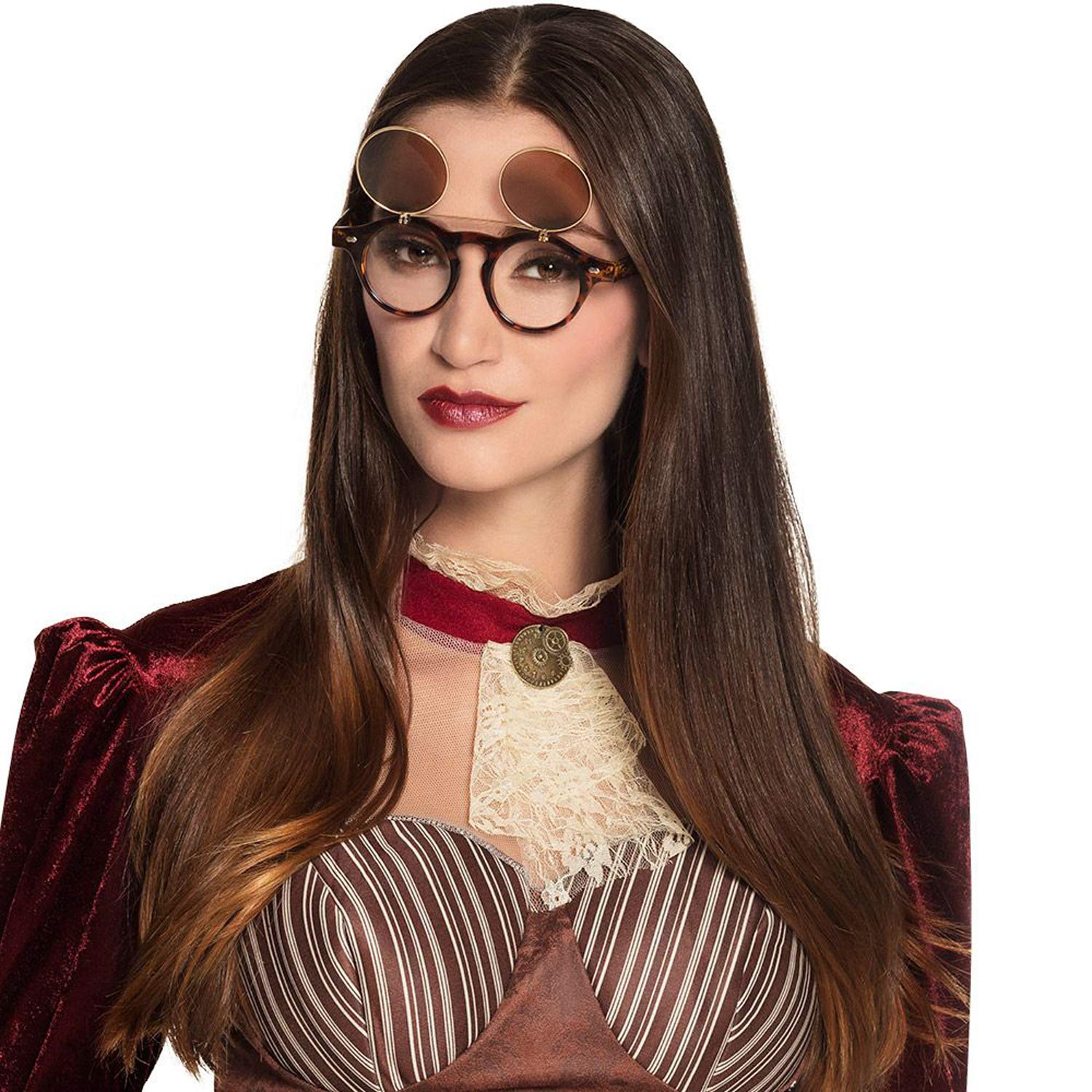 Vintage Flip-Up Reading Glasses with Spring Hinges - Lightweight & Durable for Reading, Crafts, and Outdoor Activities
