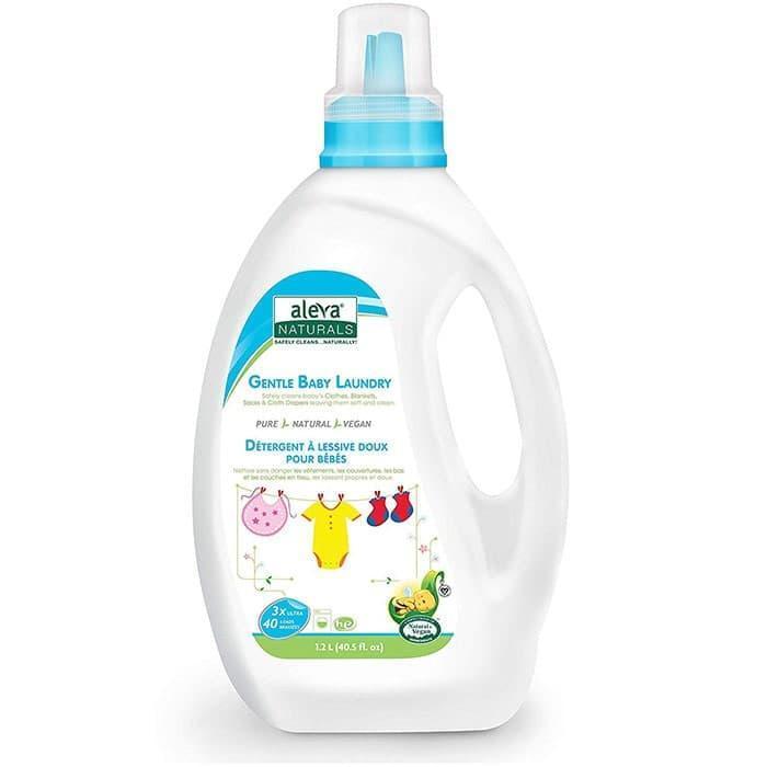 Aleva Gentle Baby Laundry Detergent - Hypoallergenic & Fragrance-Free for Newborns & Sensitive Skin | Perfect for Baby Clothes, Blankets & Organic Cotton Fabrics