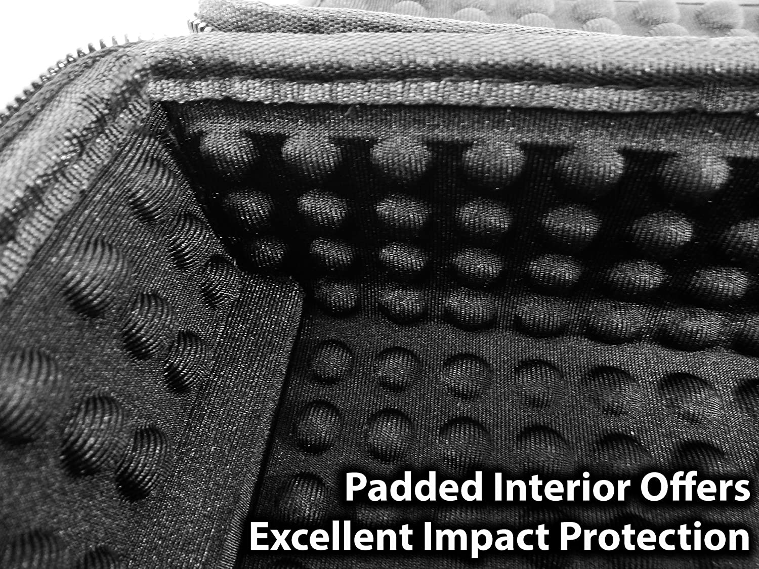 CASEMATIX Durable Microphone Case for Audio-Technica AT2020 USB, AT2035, AT2050 & More - Shockproof Storage with Foam Interior - Perfect for Studio, Podcast & Travel Use