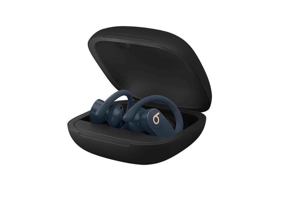 Beats Powerbeats Pro Wireless Earbuds - Class 1 Bluetooth Headphones with Secure Fit for Running & Workouts - Navy Blue (Renewed) | Sweat-Resistant for Gym, Sports & Active Lifestyle