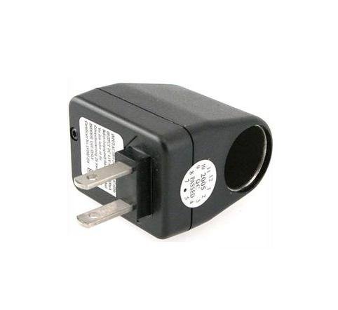 Universal AC to DC Car Cigarette Lighter Socket Adapter with US Plug - 12V Power Converter for Charging Phones, GPS & Devices On The Road