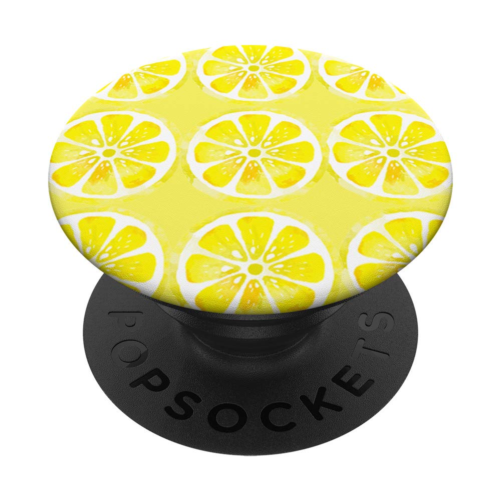 Fresh Lemon Slice Citrus Summer Fruit Yellow and White Pattern - Perfect for Summer Drinks, Cocktails, and Home Decor