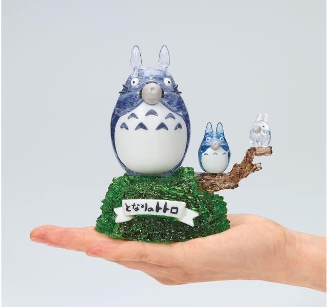 3D Totoro Ocarina Crystal Puzzle - Ghibli's My Neighbor Totoro Music Instrument & Collectible Toy - Perfect for Studio Ghibli Fans, Music Lovers & Puzzle Enthusiasts