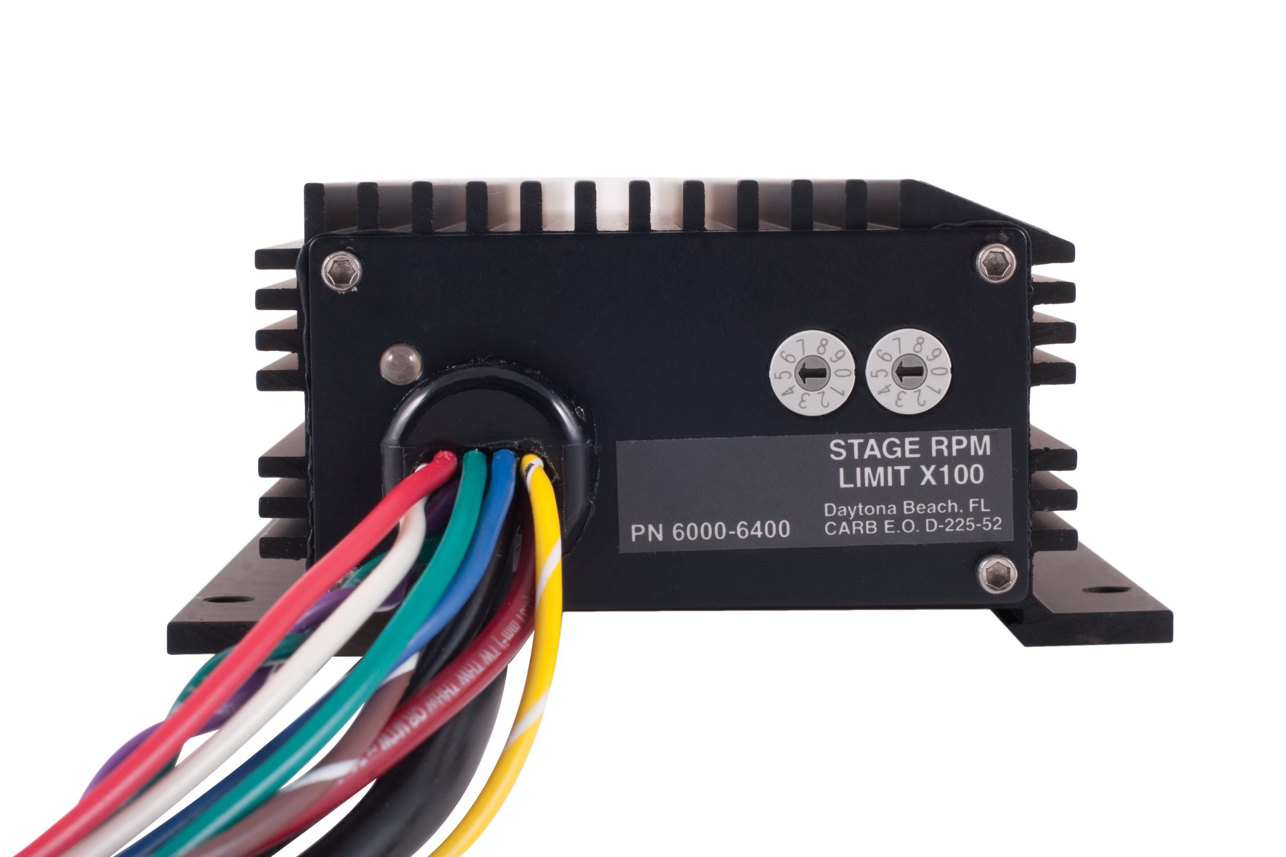 FAST 6000-6400 E6 CD Ignition System with Single Stage Rev Limiter - High Performance Ignition for Racing & Hot Rods