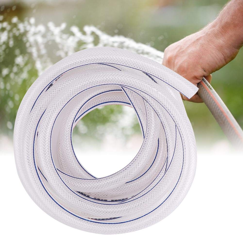 Flexible PVC Clear Tube Hose 8mm/12mm - Transparent Water Pipe for Industrial, Agricultural & Garden Irrigation (3 Meters) - Durable, Weather-Resistant for Sprinklers, Drip Systems & Hydroponics