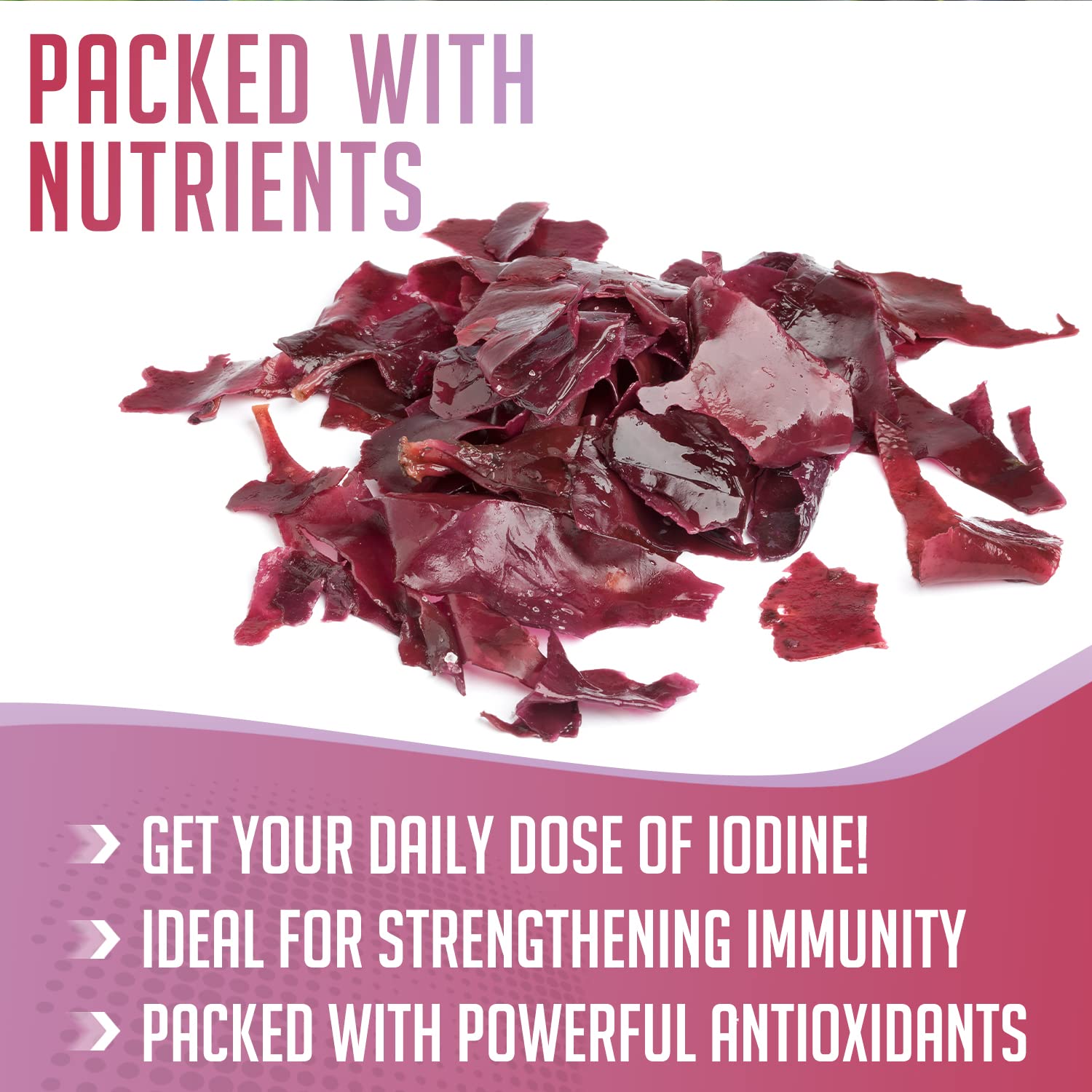 Organic XPRS Nutra Dulse Powder (Palmaria Palmata) - Wildcrafted Canadian Atlantic Seaweed from Nova Scotia - Vegan, Gluten-Free Superfood for Thyroid Support & Bone Health - 8oz Pack - Perfect for Smoothies, Soups & Seasoning