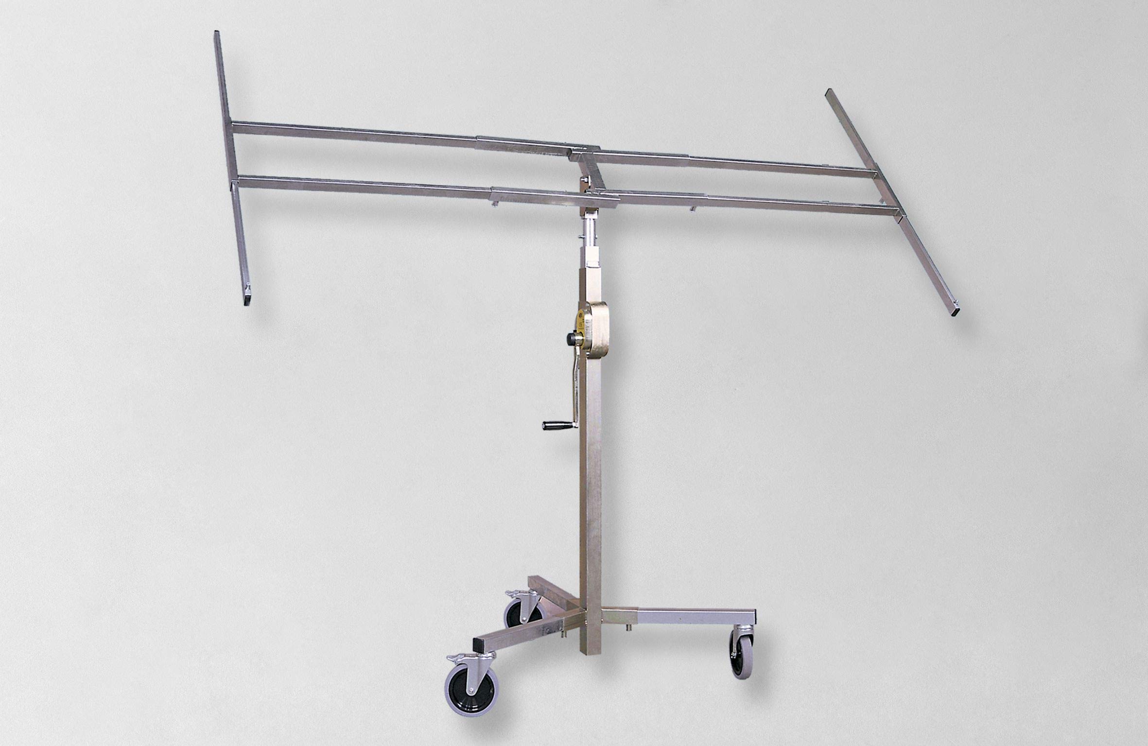 NAP01001 Telescopic Lifter with Racked Design & Removable Wheels - Heavy Duty Lifting Equipment for Warehouses, Construction, and Home Use
