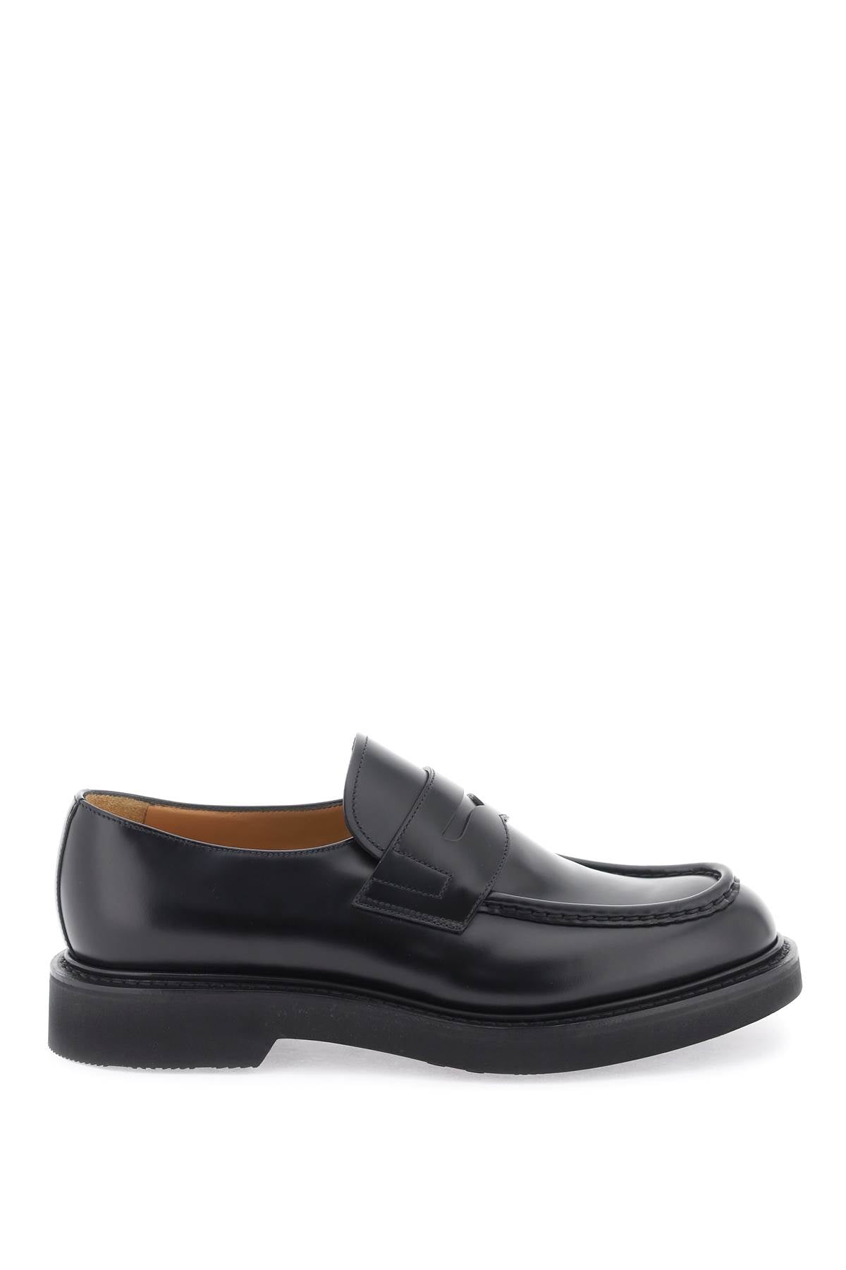 Church's Lynton Moccasins for Men - Genuine Leather Loafers | Comfortable & Stylish Slip-On Shoes for Casual Wear, Office & Travel