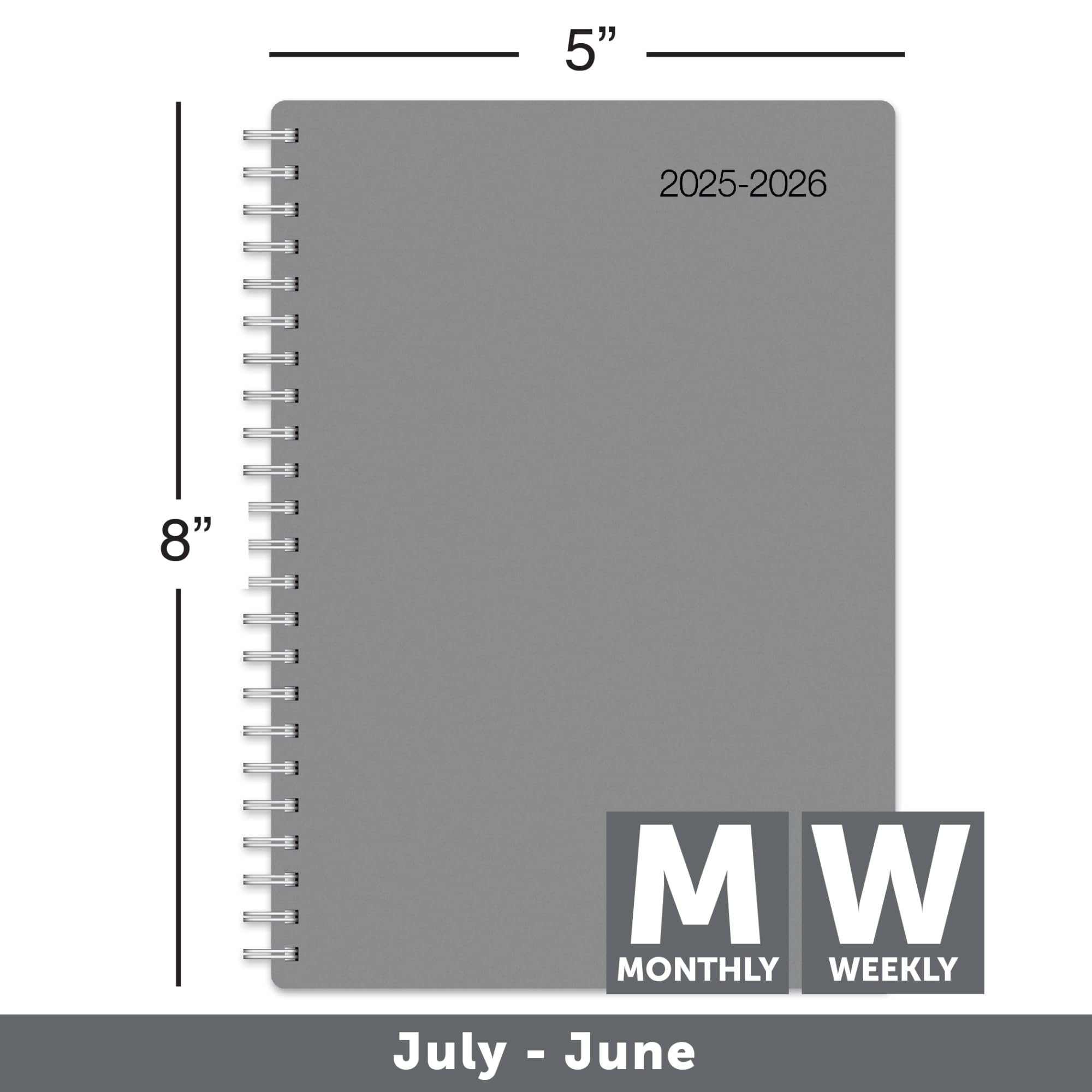 2025-2026 Office Depot Weekly & Monthly Academic Planner - 5