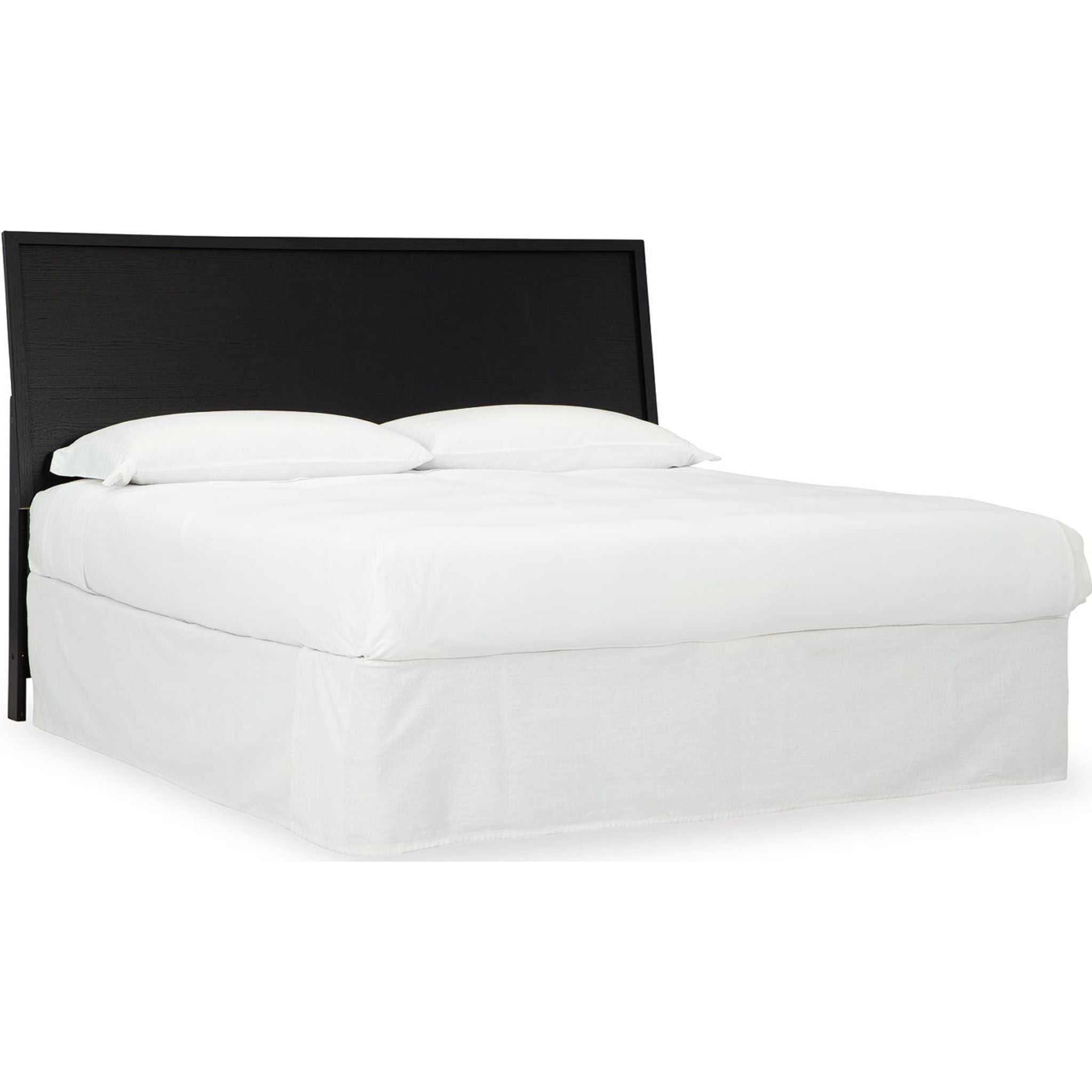 Danziar Upholstered Panel Headboard - Queen Size Bed Frame Headboard with Nailhead Trim, Modern Fabric Headboard for Bedroom Decor (Grey) | Perfect for Master Bedroom, Guest Room & Apartment