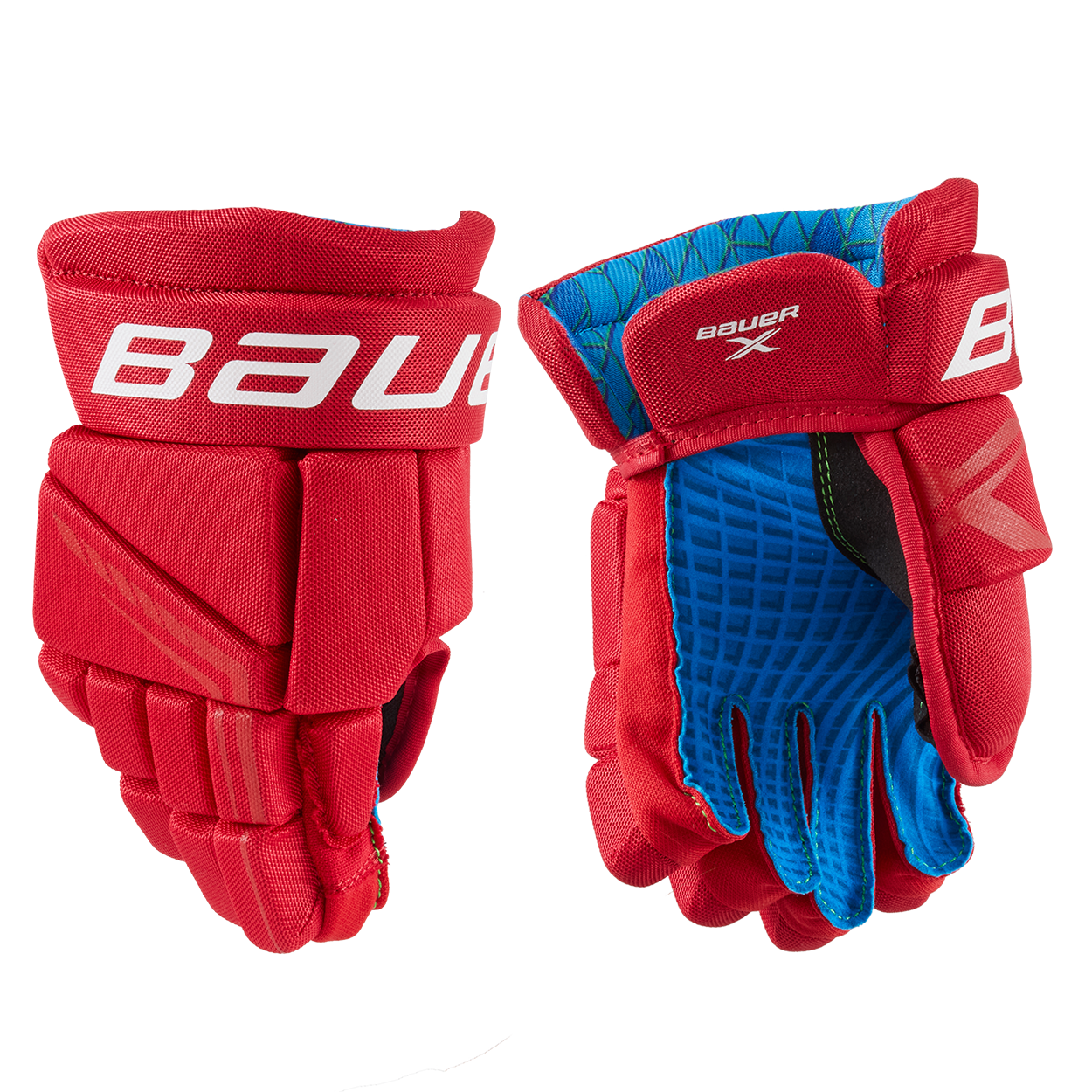 Bauer X Youth Hockey Gloves - Lightweight & Durable for Ice Hockey Training & Games - Perfect for Young Players on the Ice
