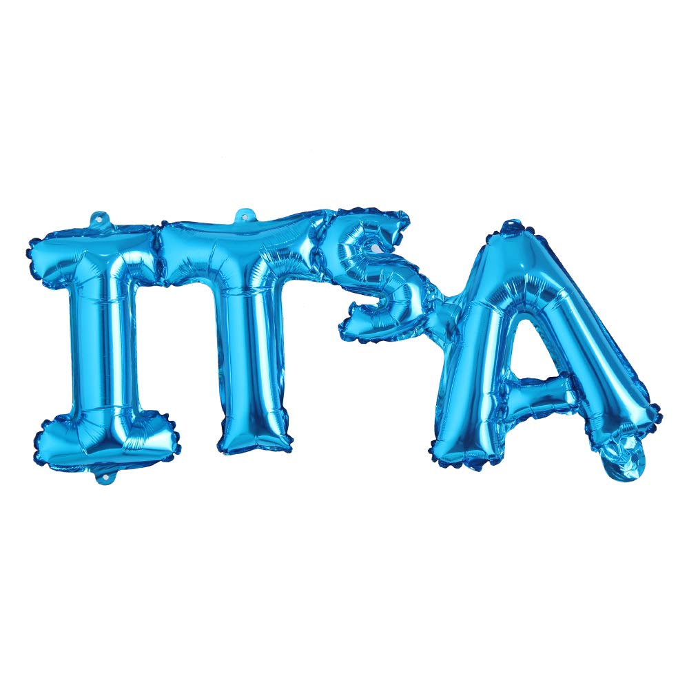 ITS A Boy Girl Connection Letter Foil Balloons - Baby Shower, Birthday Party Decorations, Helium Inflatable Balloons for Kids & Children's Celebrations (Blue)