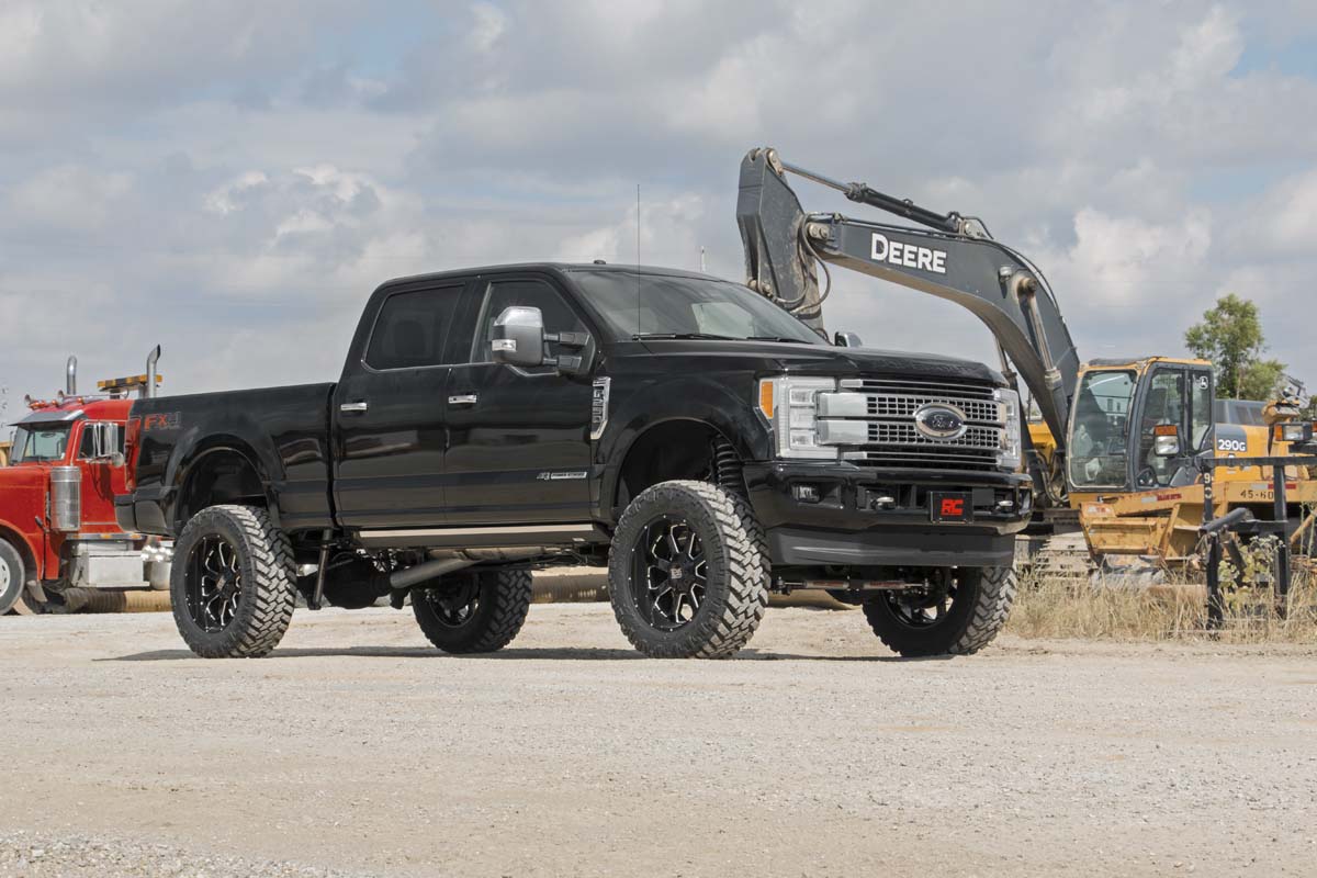 6 Inch Lift Kit for Ford F-250/F-350 Super Duty 4WD (2017-2022) - Heavy Duty Suspension System with R/A & OVLDS | Off-Roading, Towing & Truck Customization Upgrade