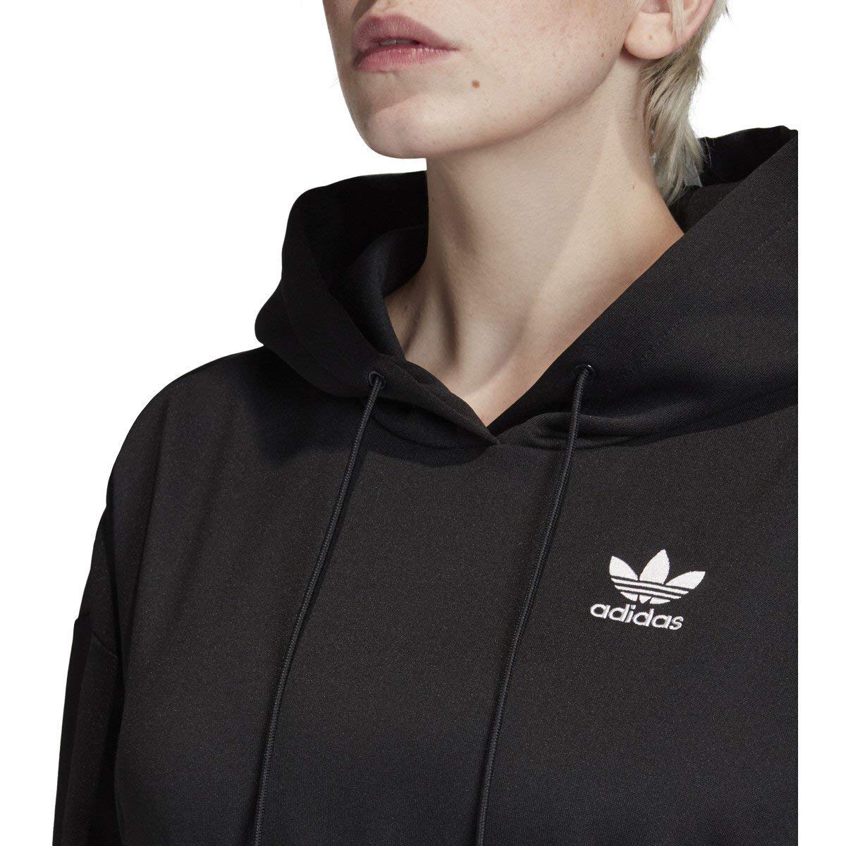 adidas Women's Originals Hoodie FT9888 - Cozy Fleece Pullover for Casual Wear, Gym & Outdoor Activities