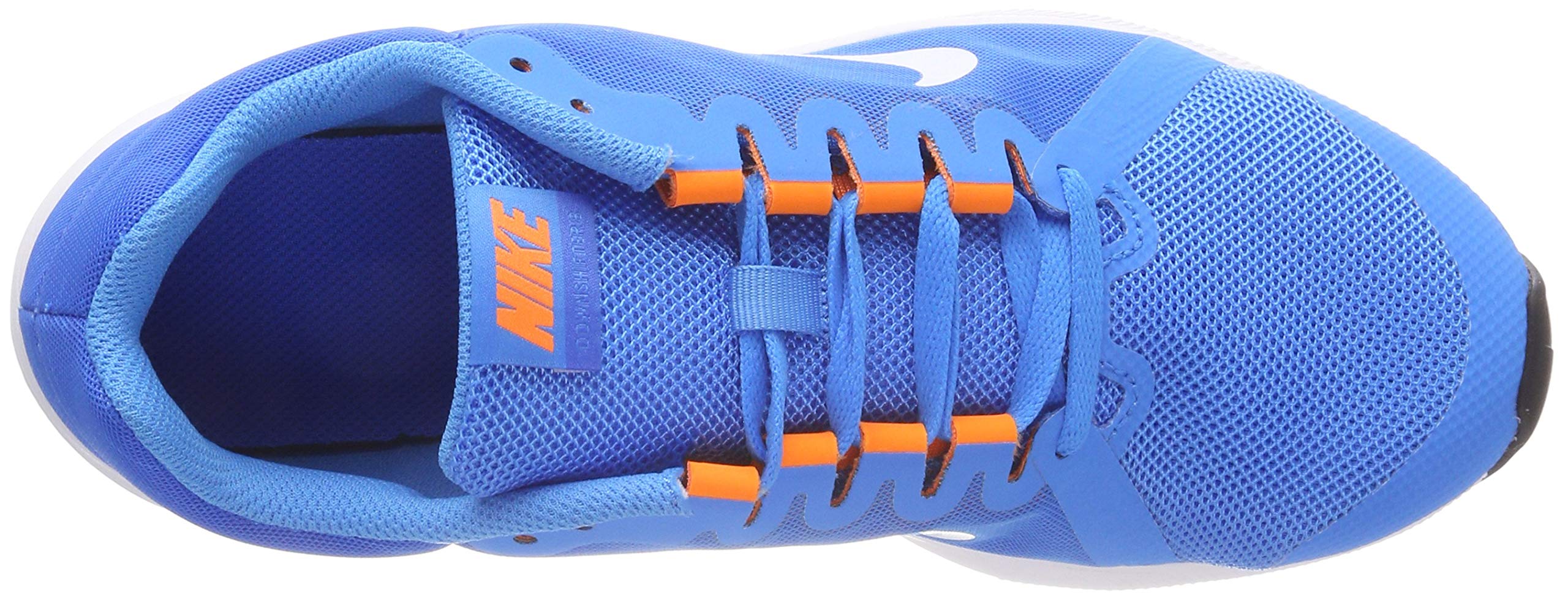 Nike Downshifter 8 Running Shoes for Boys - Big Kid Size 7 | Blue Hero/Football Grey/Cobalt Blaze | Lightweight & Breathable for School, Sports & Daily Wear