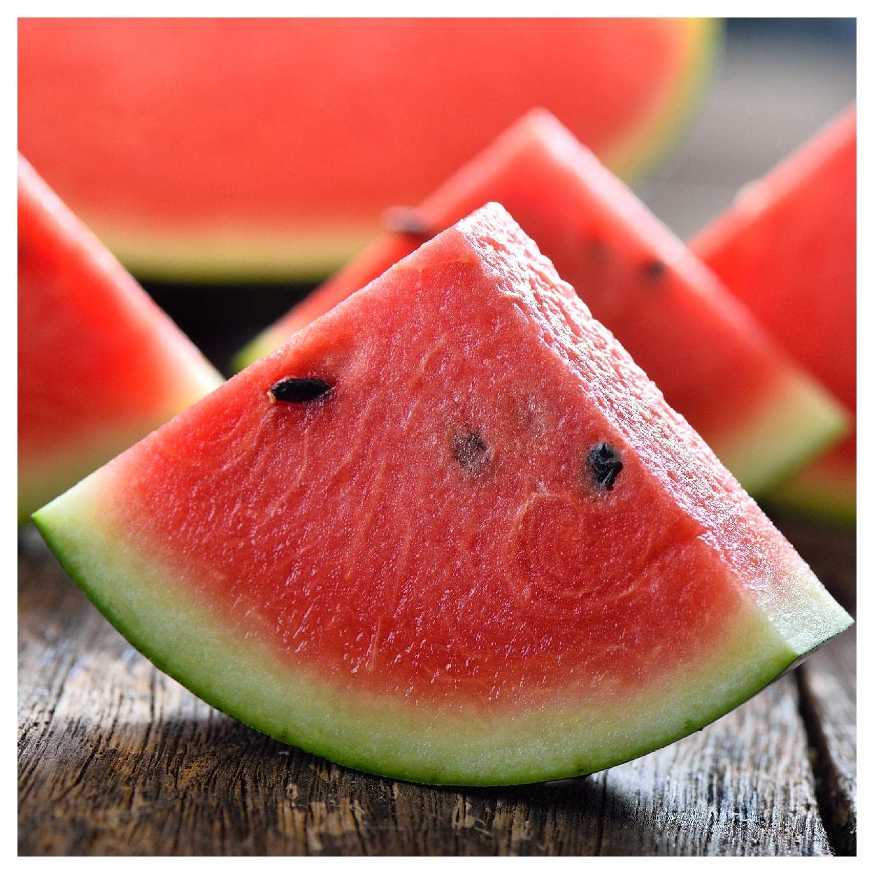 Everwilde Farms - 20 Red Moon & Stars Watermelon Seeds - Non-GMO, Heirloom, Organic - Gold Vault Jumbo Seed Packet for Home Garden, Backyard Planting & Fresh Fruit Harvesting