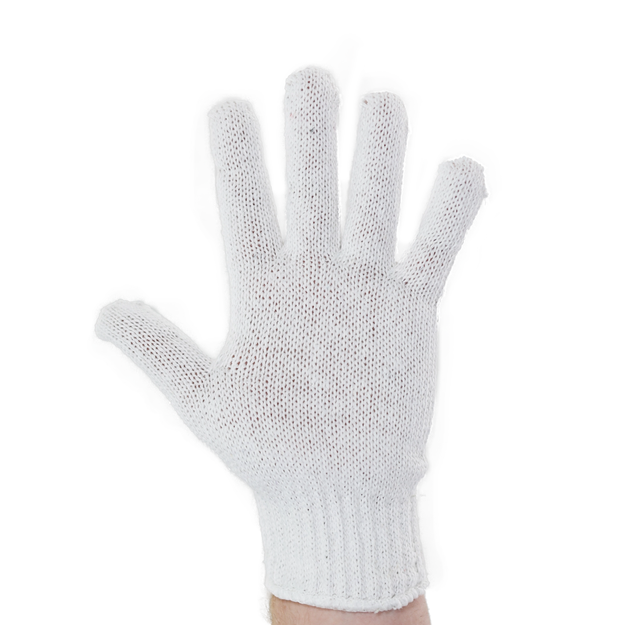 Premium Cotton Knit Gloves - Medium Weight (12 Pairs) - Warm & Comfortable Winter Gloves for Outdoor Activities, Gardening, and Daily Use