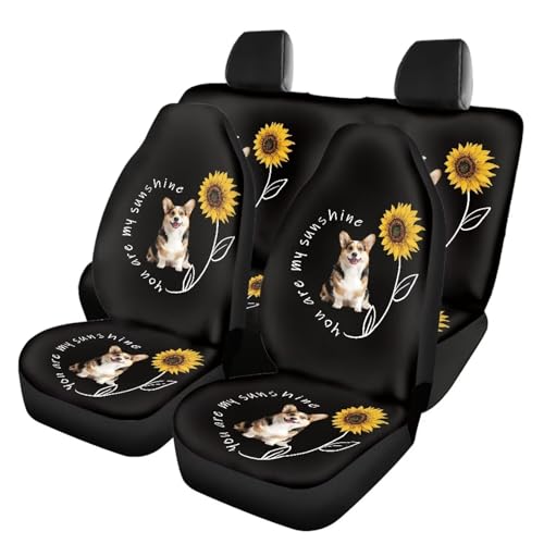 Corgi Sunflower