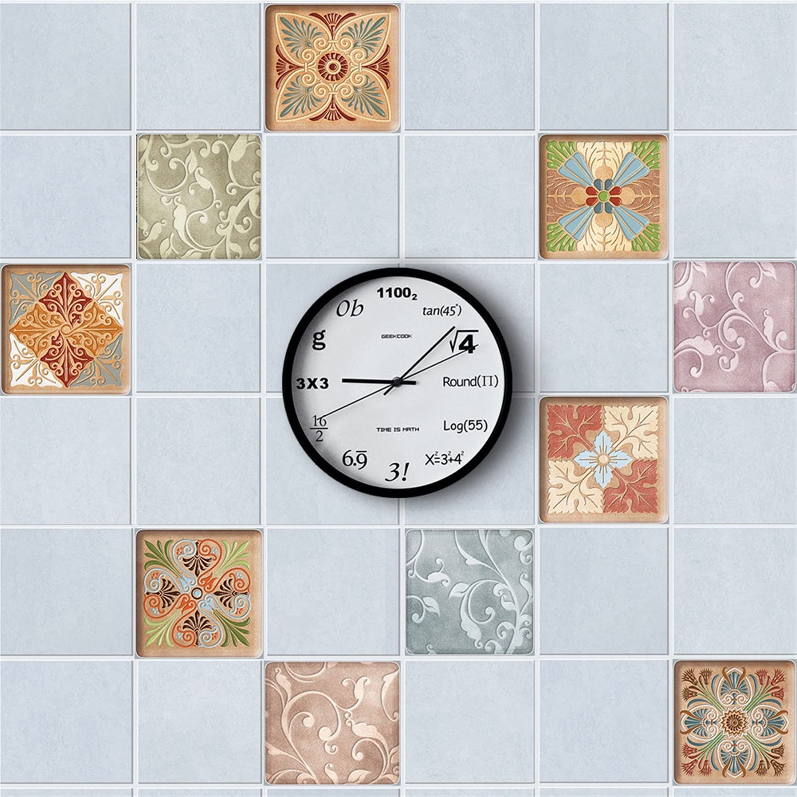 16-Sheet Peel and Stick Backsplash Tile for Kitchen - Self-Adhesive Vinyl Wall Tiles 12