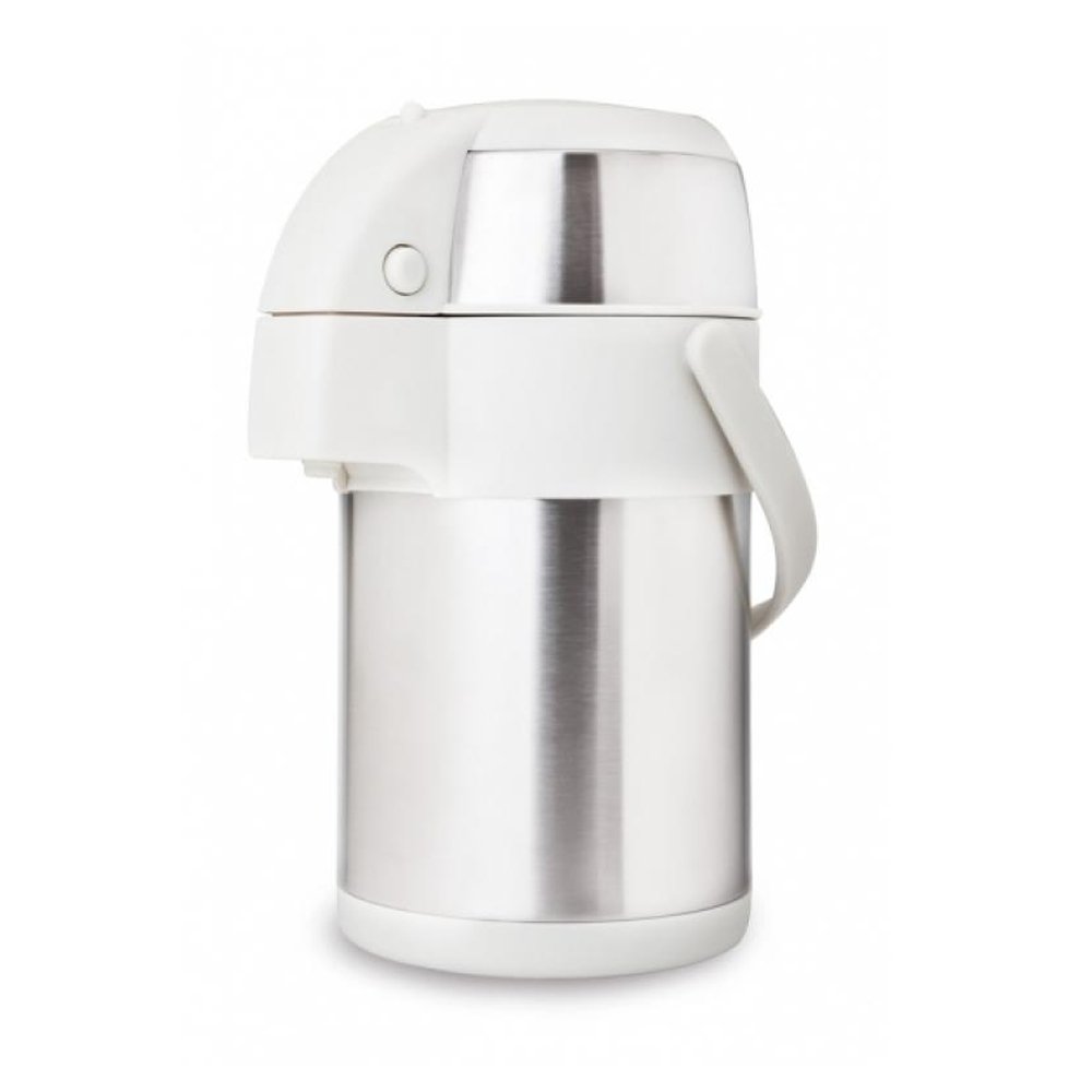 1.9L White Air Pot 6632/9 - Premium Insulated Coffee & Tea Thermos for Office, Travel, and Outdoor Camping