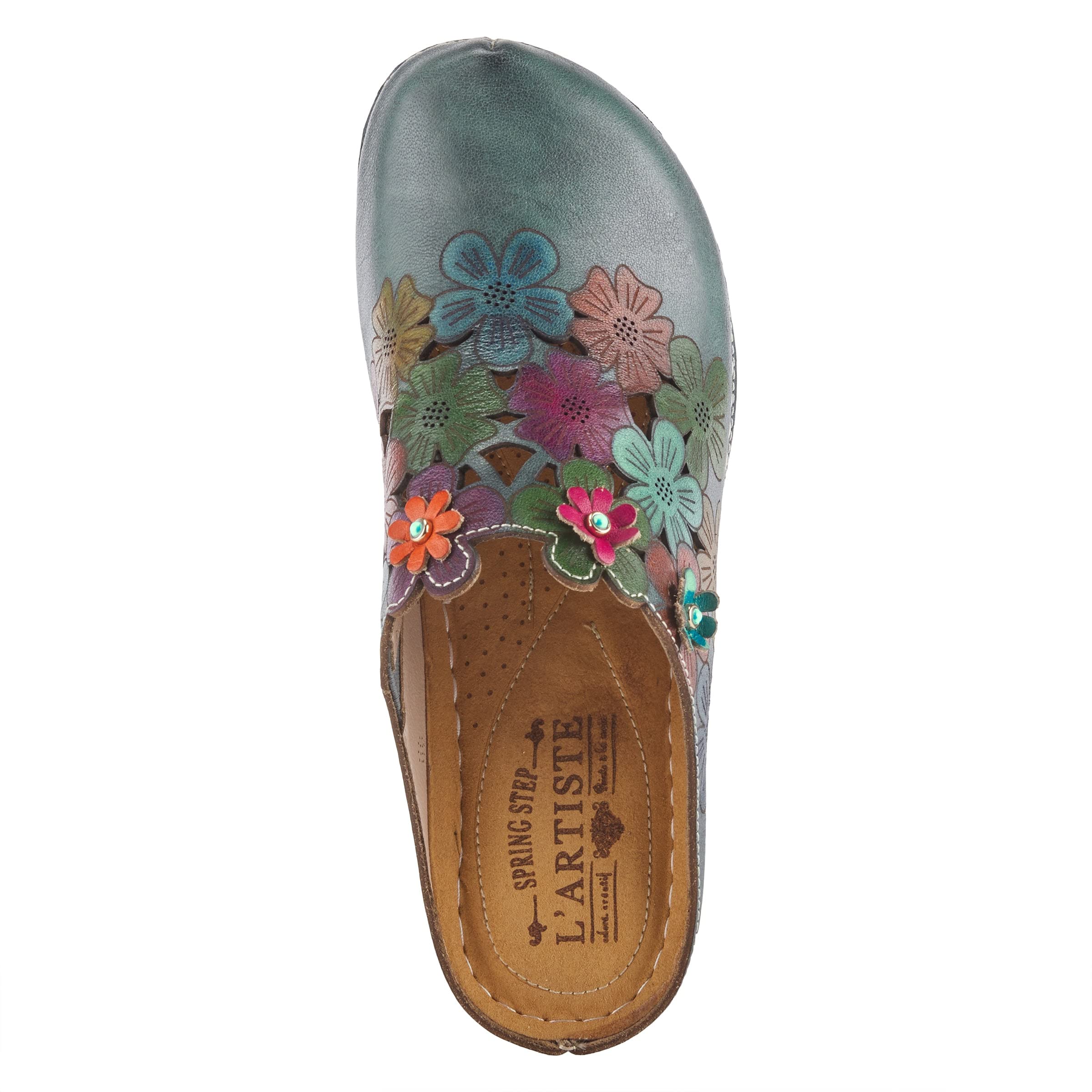 Spring Step L'Artiste Women's Augi Clog - Comfortable Slip-Resistant Garden Clogs for Women, Perfect for Gardening, Nursing & Outdoor Activities