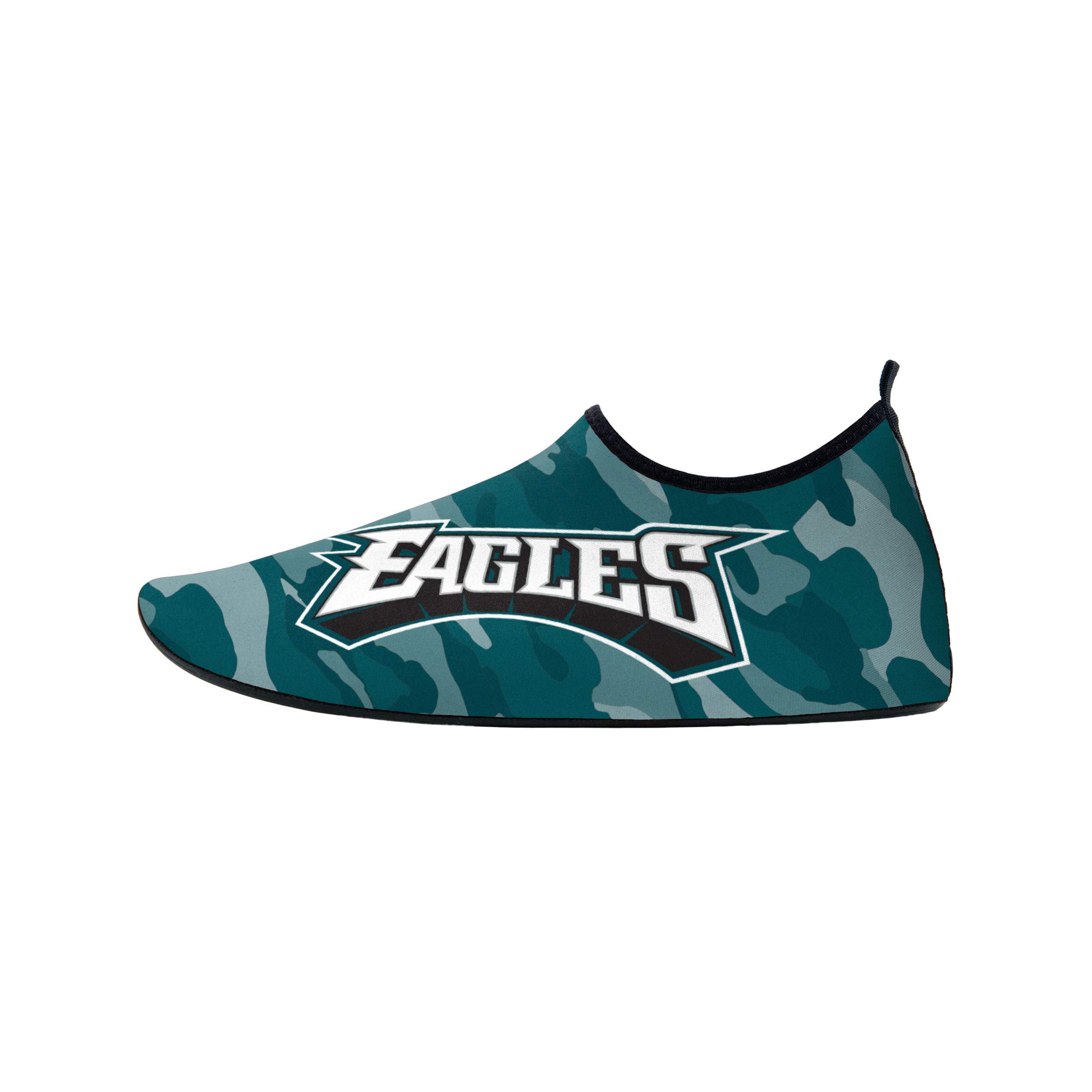 FOCO Men's NCAA & NFL Team Camo Water Shoes - Quick-Dry Aqua Socks for Beach, Pool & Water Sports | Lightweight & Comfortable Swim Shoes for Men