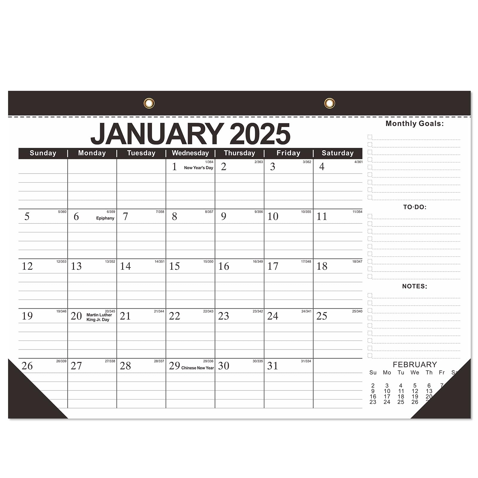 BHR XXL 2025-2026 Wall Calendar - 22