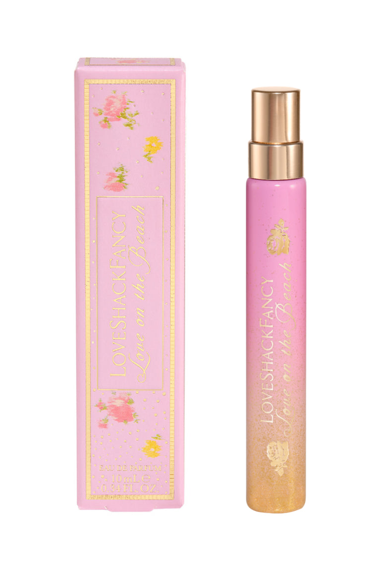Love on the Beach Eau de Parfum Travel Spray - Long Lasting Floral Scent for Women | Perfect for Vacation, Date Night & Everyday Wear