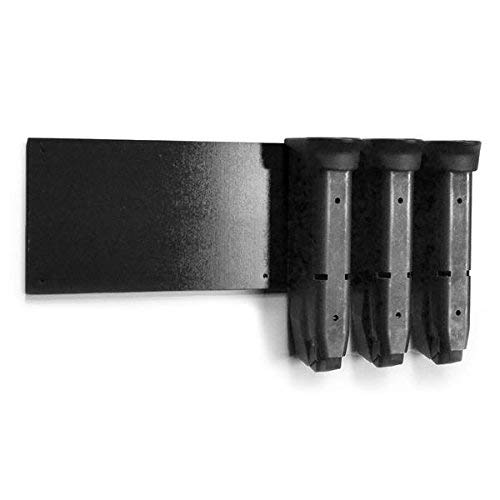 Gun Magazine Holder - Secure Magnetic Storage Solution for Desks & Gun Lockers | Strong Magnet Bar Gun Rack Organizer | Perfect for Home, Office & Range Use