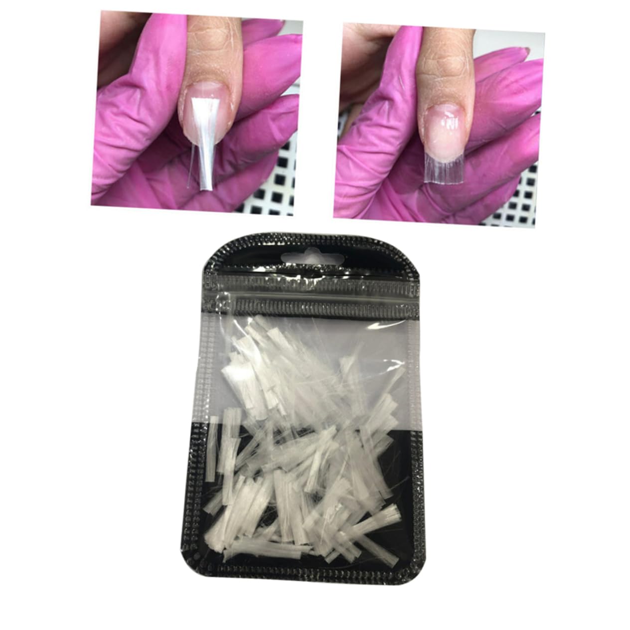 Premium Fiberglass Nail Extension Kit for Acrylic Nails - Nail Art Fiber, Silk Gel & Manicure Tools for Professional Salon & DIY Home Use