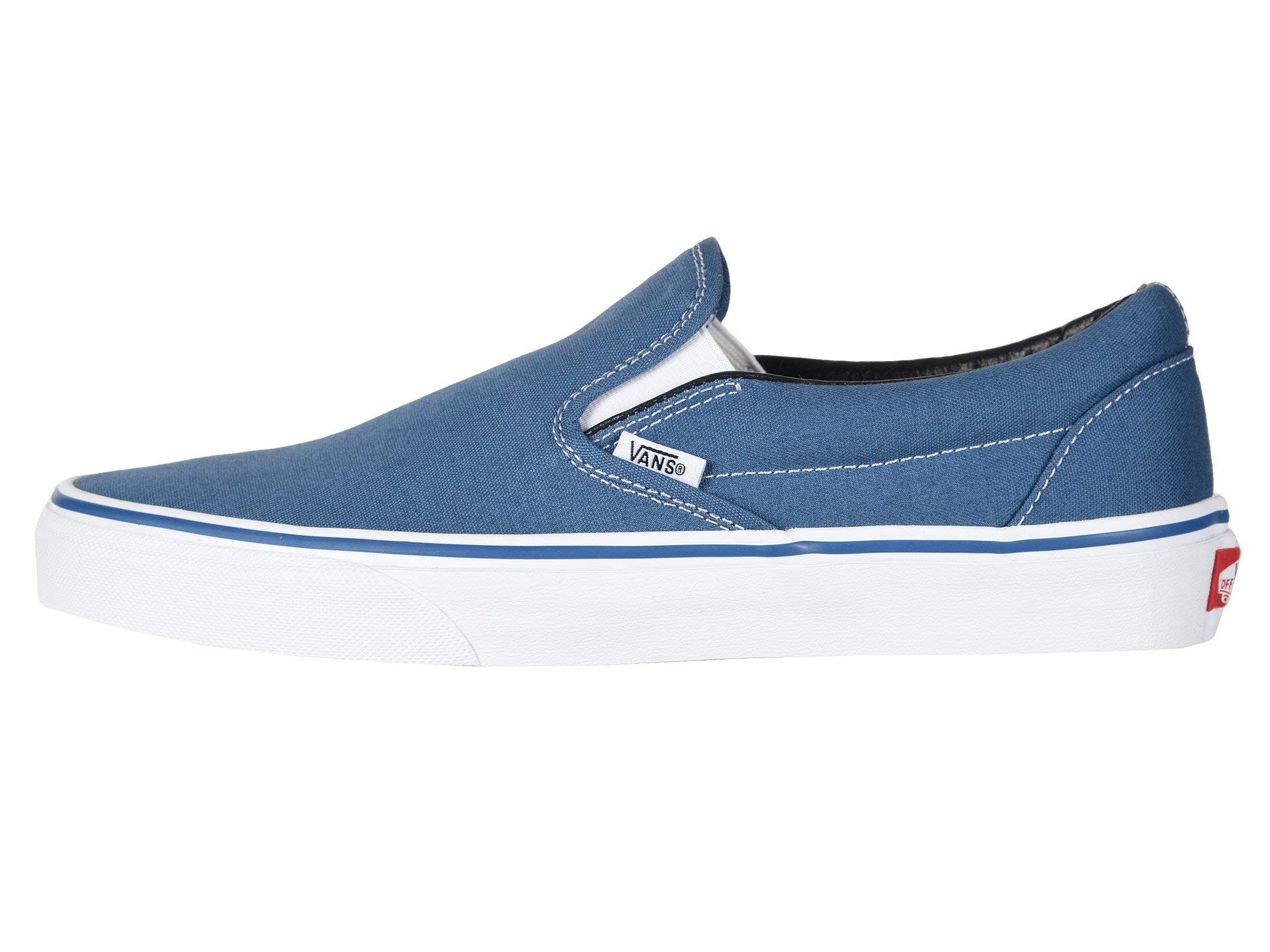 Vans Men's Classic Slip-On Sneakers - Black & White Checkerboard - Comfortable Casual Shoes for Skateboarding, Walking & Everyday Wear (Size 10)