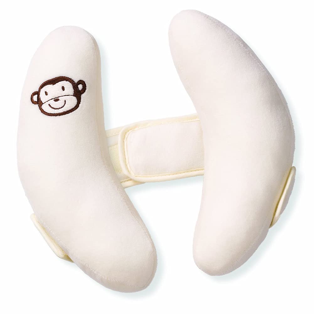Adjustable Baby Head Support Pillow for Car Seats & Strollers - Soft Travel Headrest for Newborns & Infants - Perfect for Car Rides, Stroller Walks & Airplane Travel