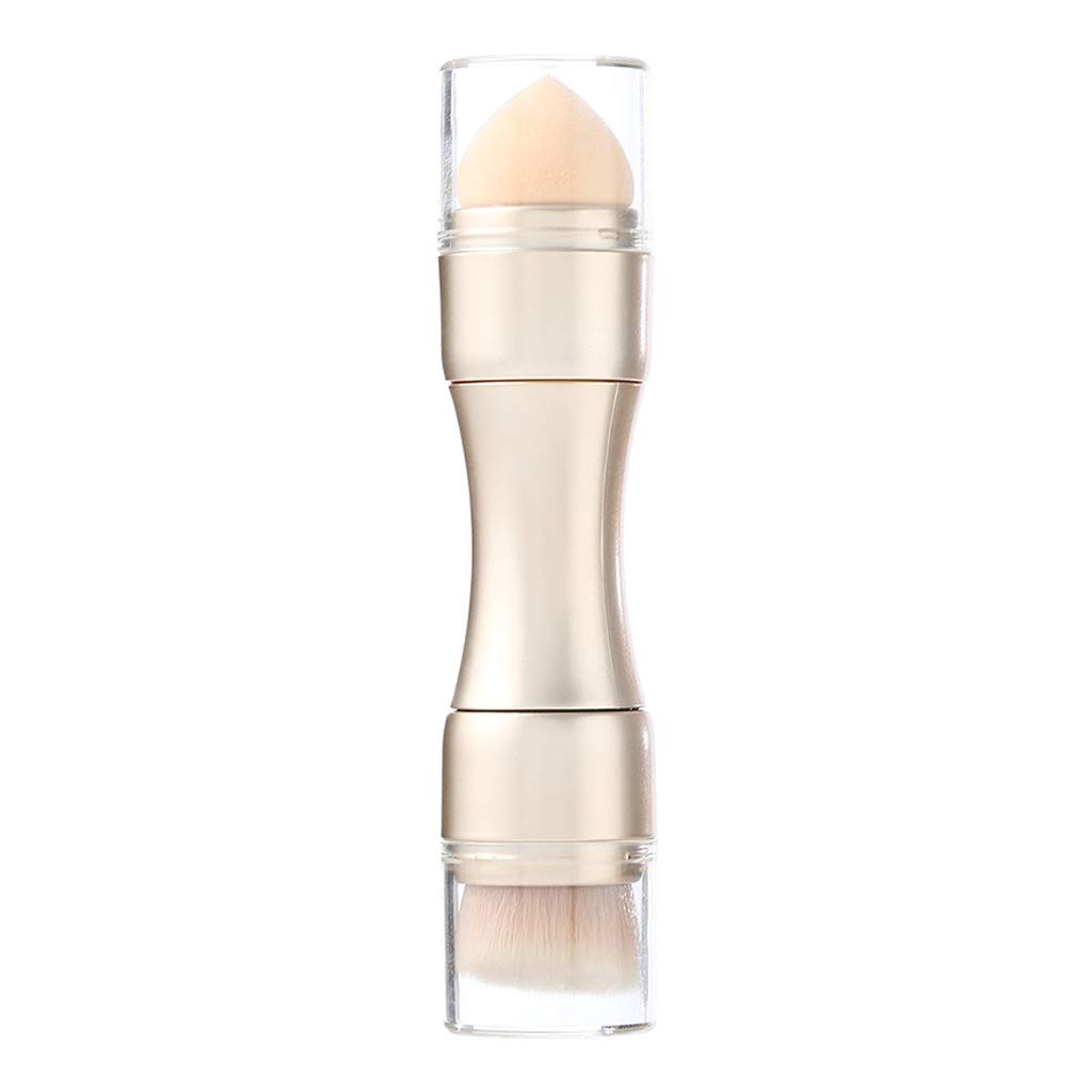 Xinmier 4-in-1 Makeup Brush Set - Foundation Powder Brush, Eyeshadow Brush, Lip Brush & Concealer Brush for Flawless Face Makeup - Perfect for Daily Use, Travel & Professional Makeup Artists