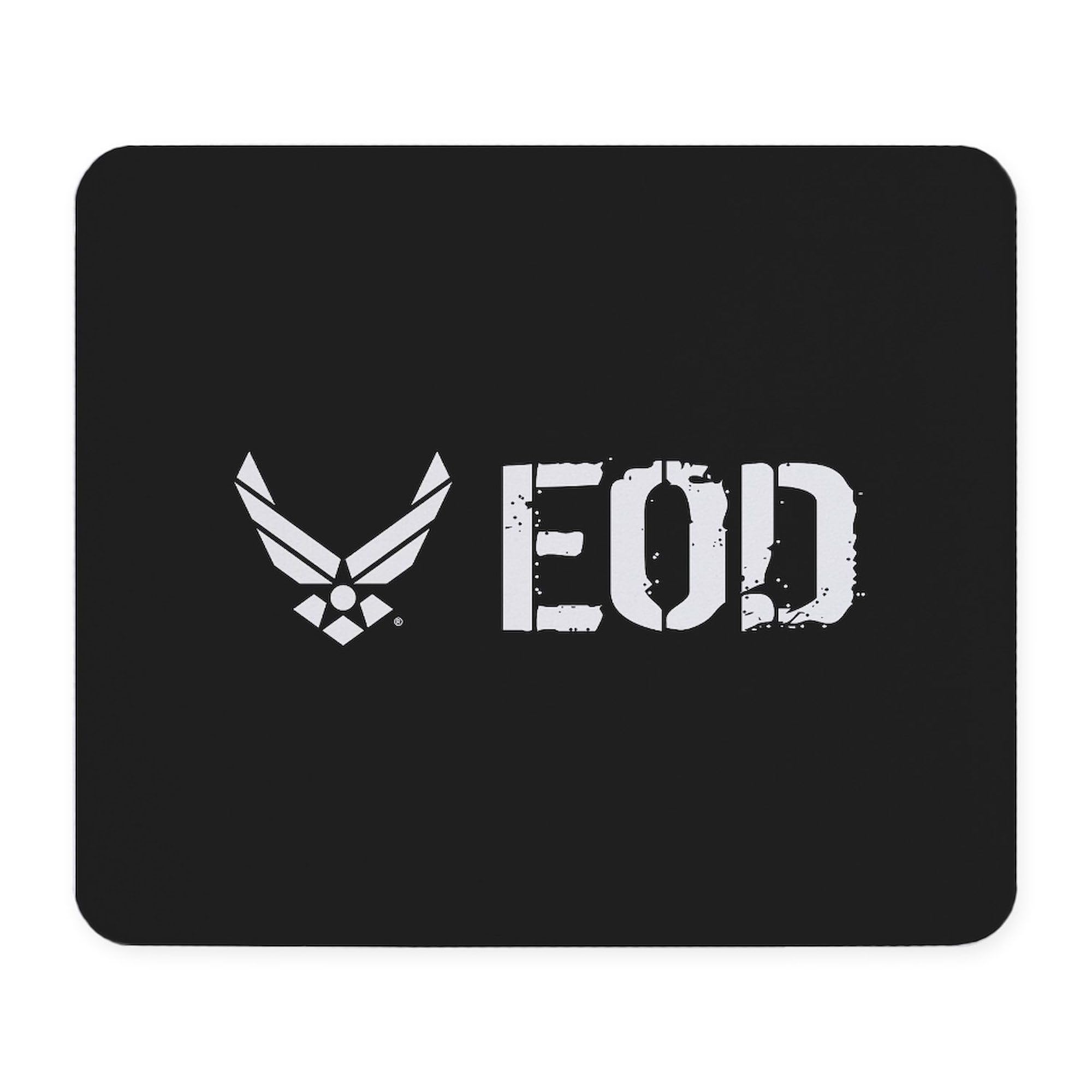 USAF EOD Non-Slip Rubber Gaming Mouse Pad - Durable Desk Mat for PC, Laptop & Office Work | Perfect for Gamers, Military Enthusiasts & Home Office Use