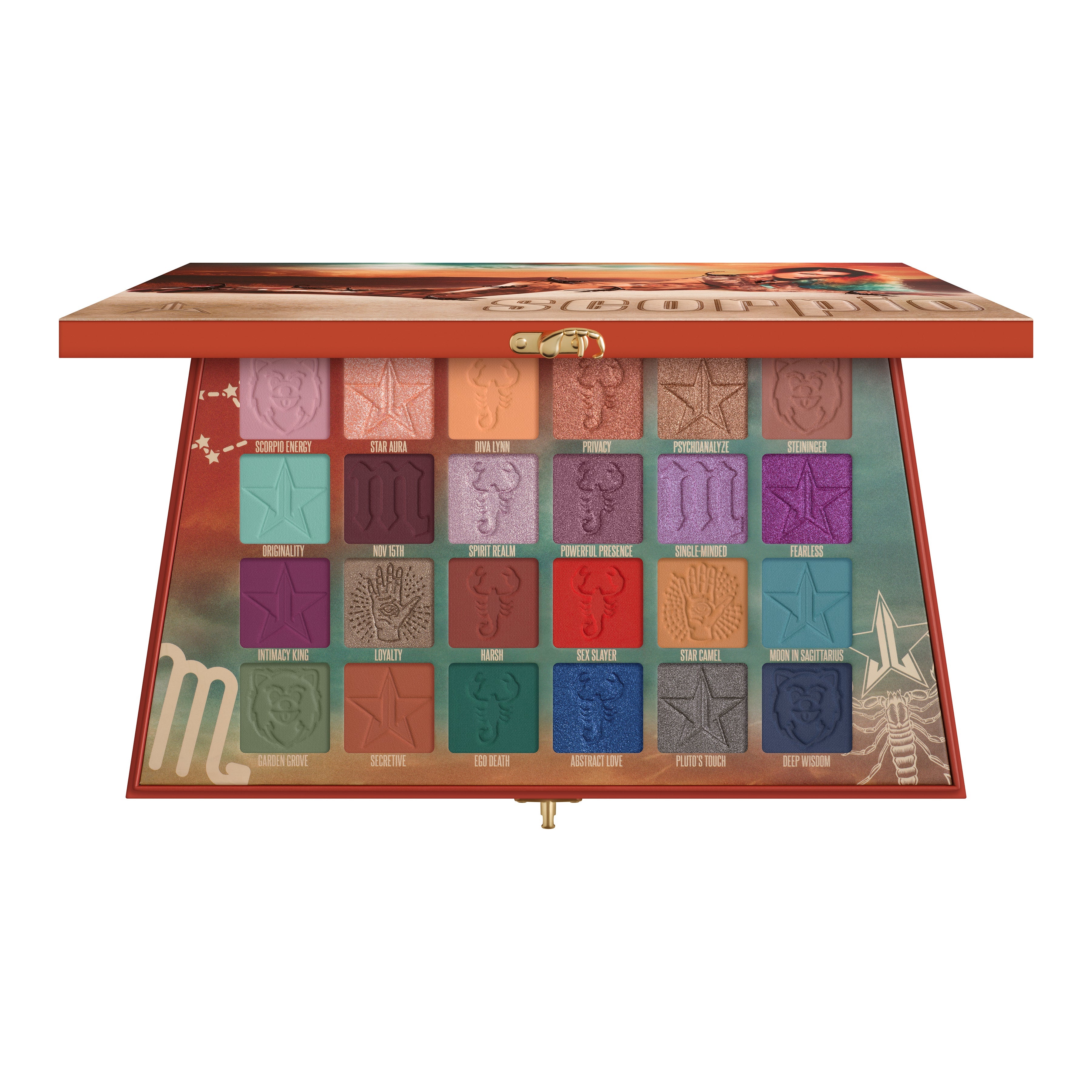 Scorpio Palette - 12 Color Professional Makeup Eyeshadow Palette for Women, Vegan & Cruelty-Free | Perfect for Everyday Wear, Party & Special Occasions