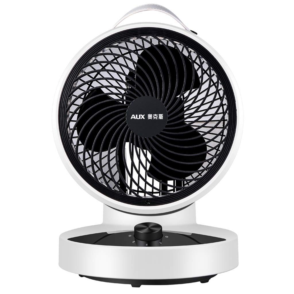 HTLLT Portable Electric Desk Fan with 90° Oscillation - Quiet USB Personal Fan for Home, Office, and Dorm Room - Compact Air Circulator with Turbine Technology for Cooling & Airflow