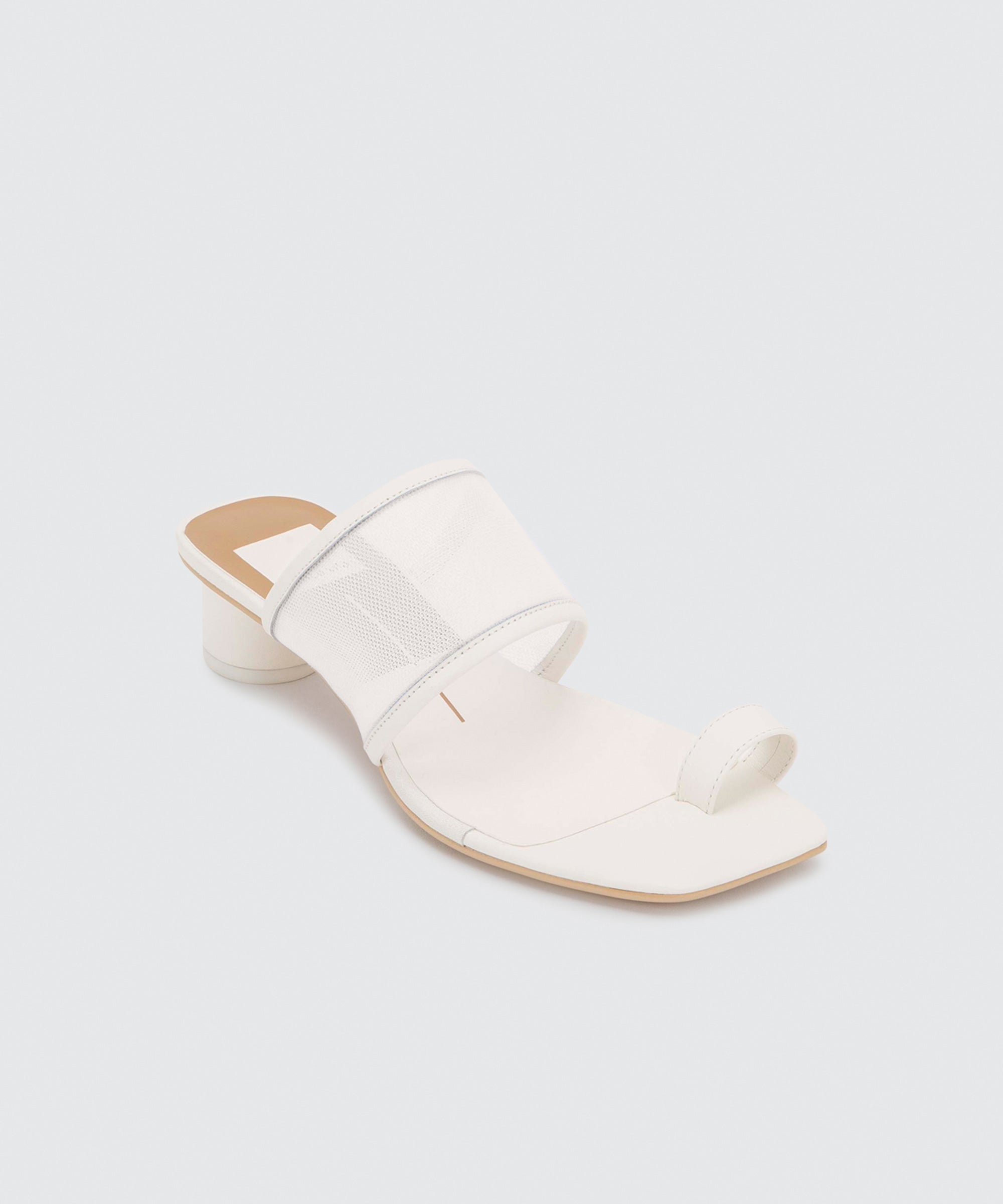 BAYSE Women's White High Heels - Elegant Stiletto Pumps for Party, Wedding & Office Wear