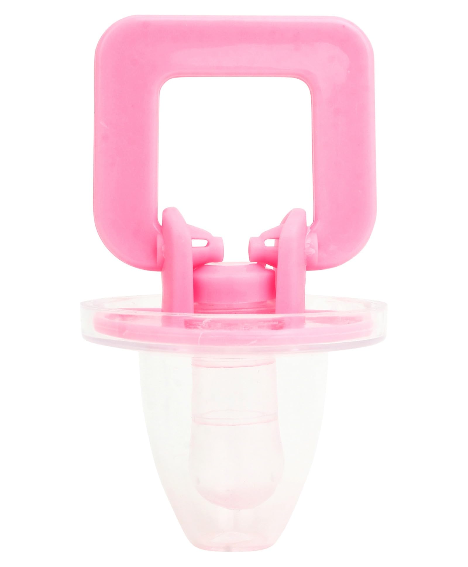 Joy Buzz Banana Shape Baby Brush & Pacifier Set - Soft Silicone Teething Toy for Infants | BPA-Free, Non-Toxic & Easy to Clean | Perfect for Soothing Sore Gums & Oral Care (Yellow & Pink) | Ideal for Home, Travel & Daycare Use