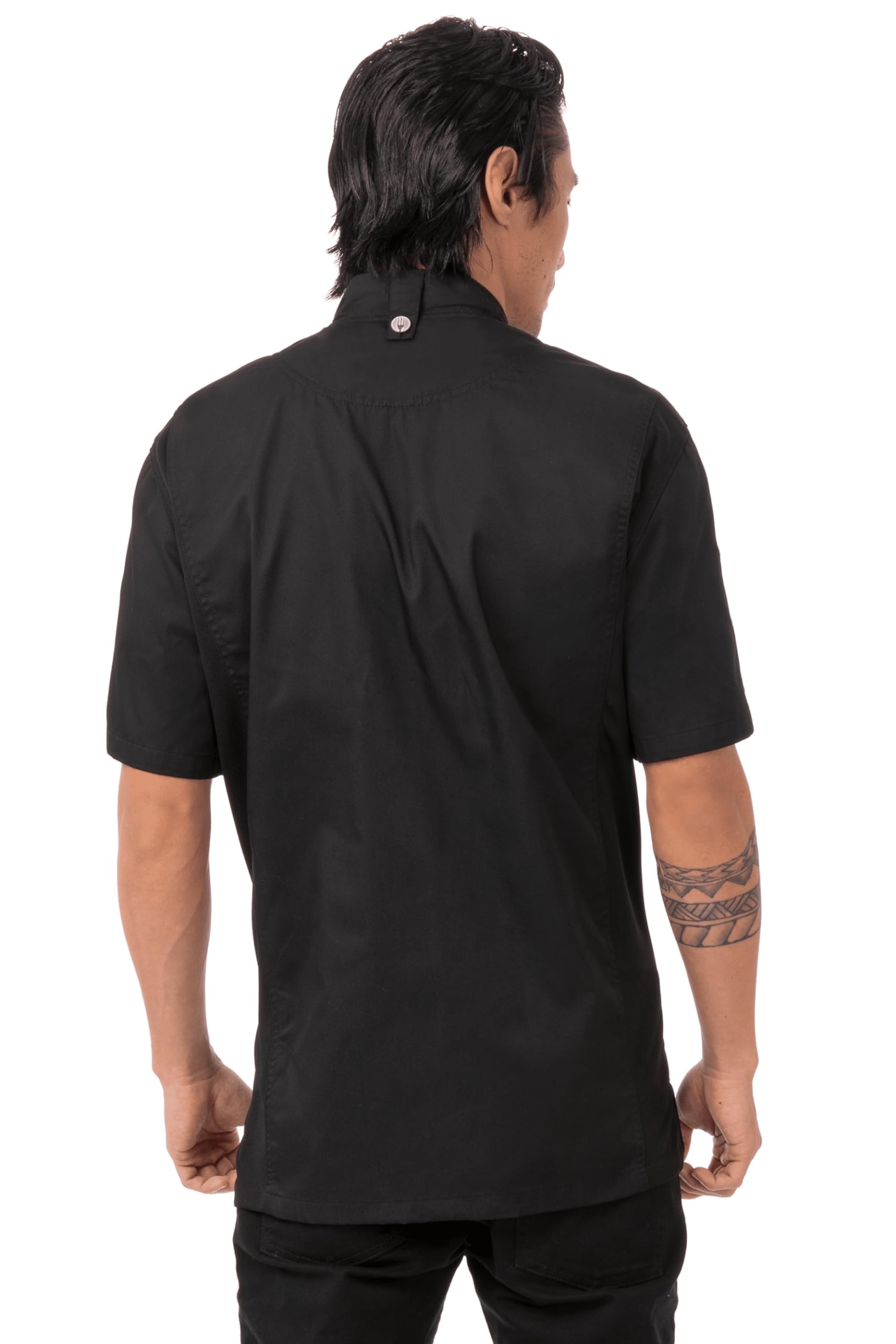 Chef Works Custom Personalized Men's Springfield Chef Coat - Professional Kitchen Apparel for Cooking, Baking & Culinary Arts
