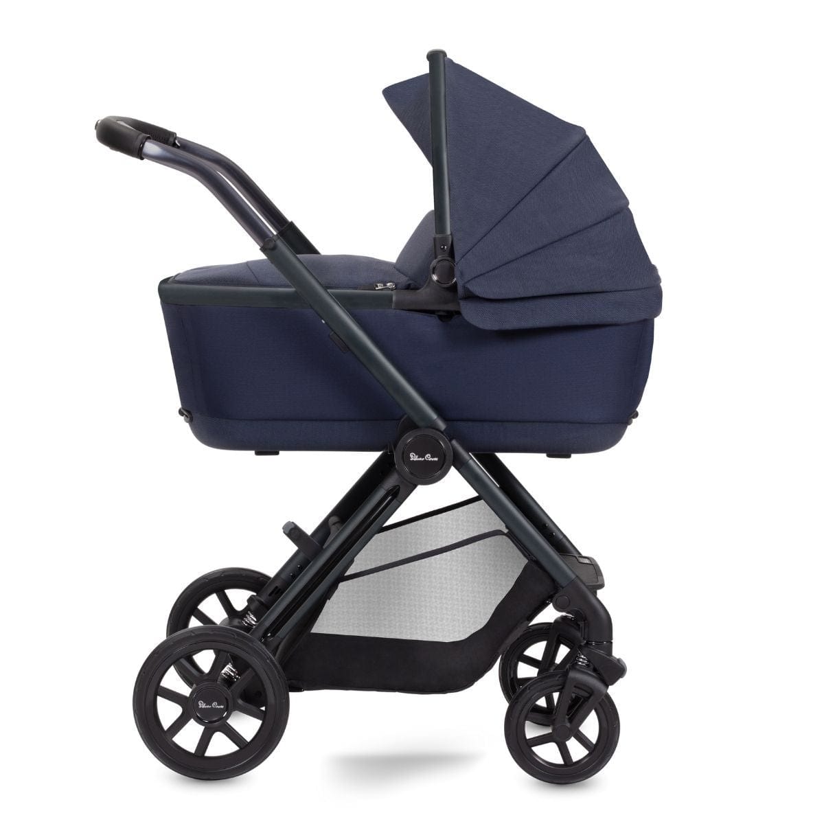 Silver Cross Reef First Bed Folding Bassinet - Portable Baby Crib for Newborns & Infants - Perfect for Travel, Nursery & Bedside Sleeping