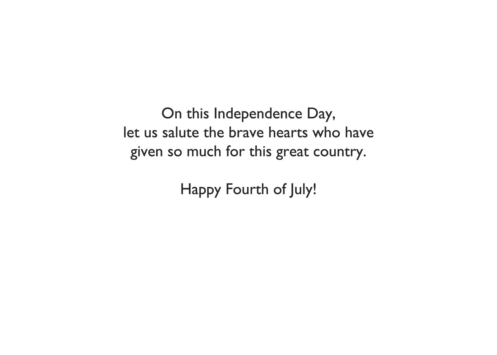 4th of July Greeting Cards with American Flags Design - 5x7 Inches, Pack of 25 Cards & 26 Red Envelopes (LOTF100) - Perfect for Independence Day Celebrations, Patriotic Gifts, and Holiday Mailings