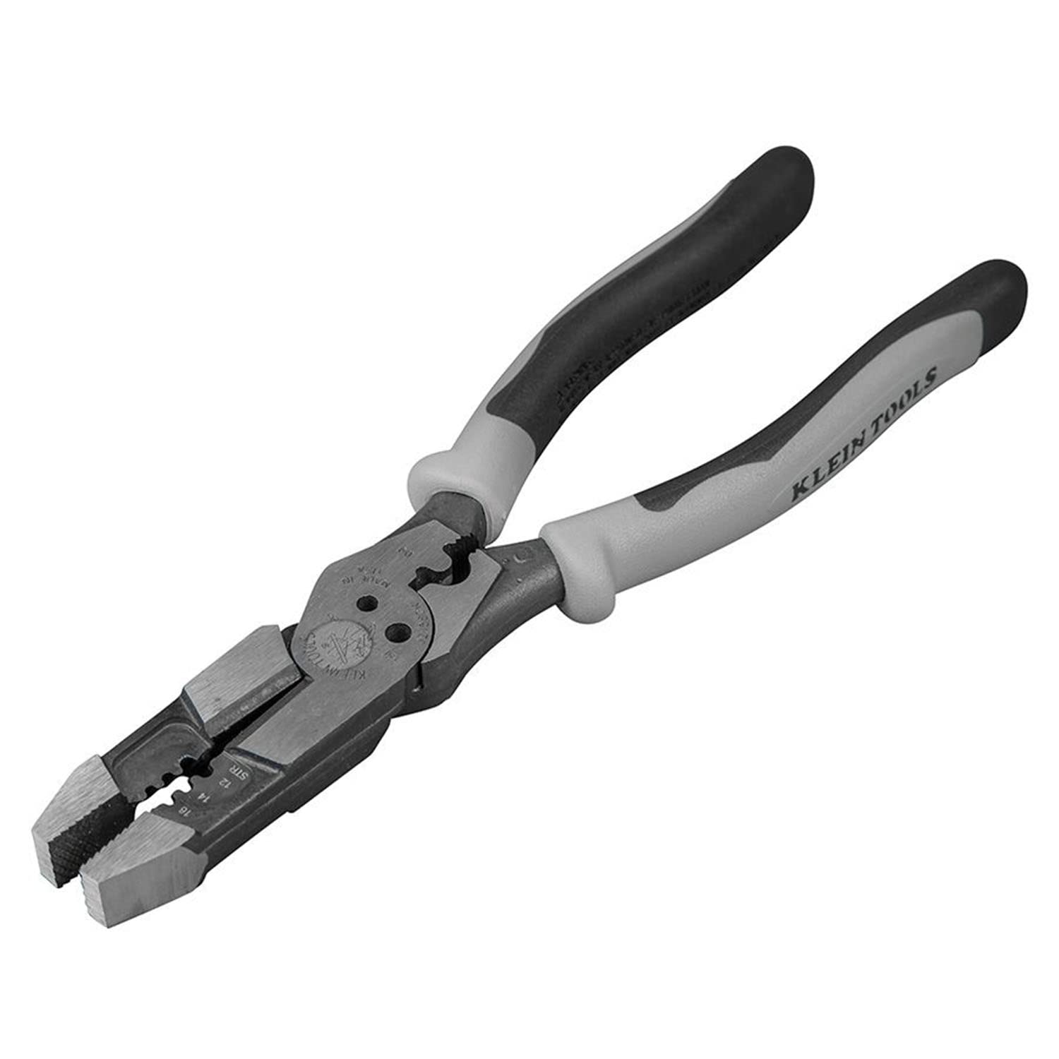 Klein Tools J207-8CR Needle Nose Pliers & J215-8CR Multi-Tool Pliers Set - Professional Electrician Tools for Wiring, Cutting, and DIY Projects - Perfect for Home Repair, Automotive Work, and Electrical Installations