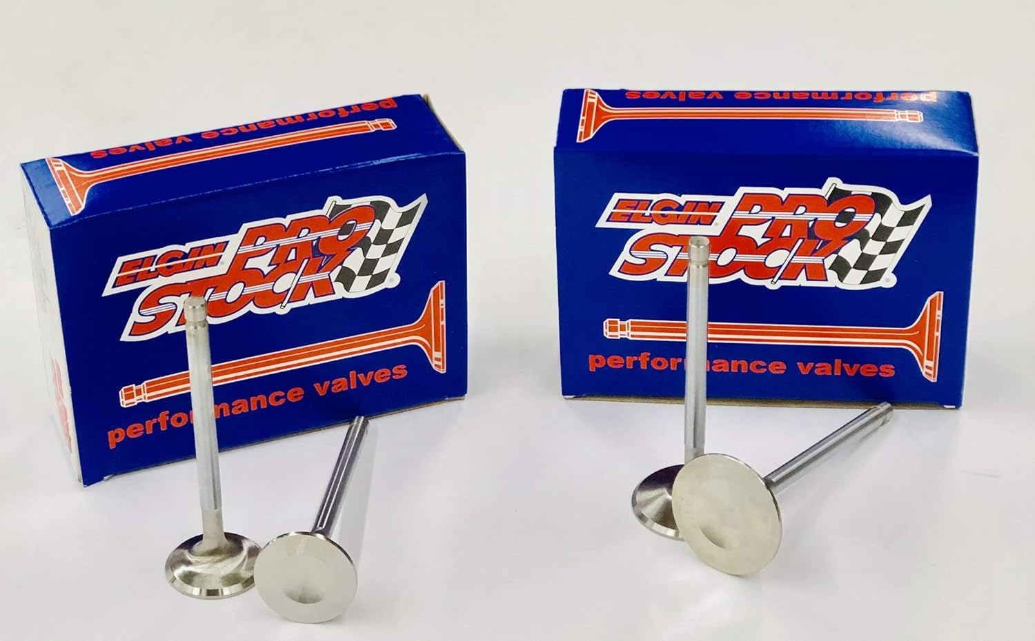 Elgin Industries Stainless Steel Valves for Chevy 283 327 350 400 - 1.94