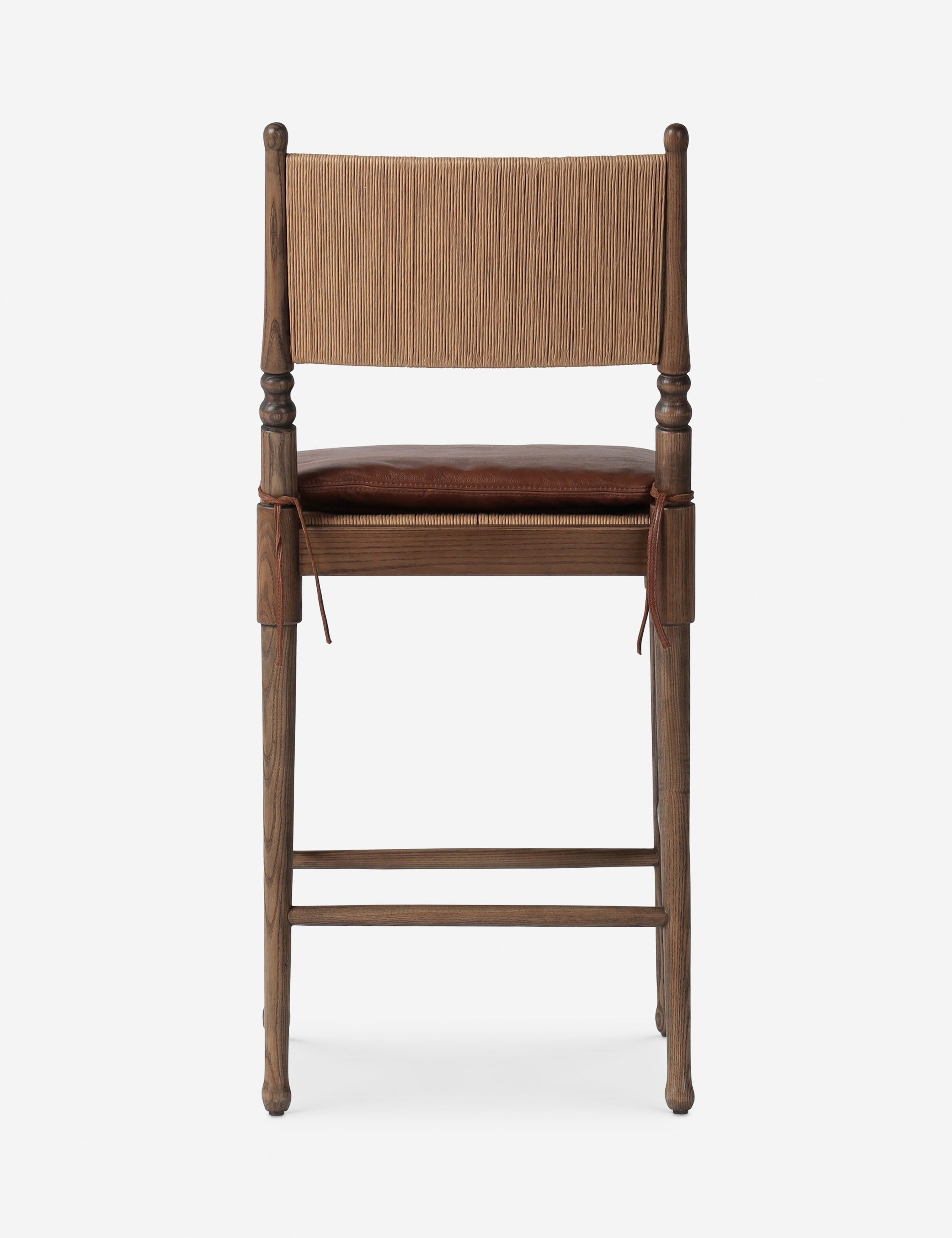 Fayth Bar and Counter Stool by Amber Lewis x Four Hands - Modern Kitchen Island & Breakfast Bar Stools for Home Decor
