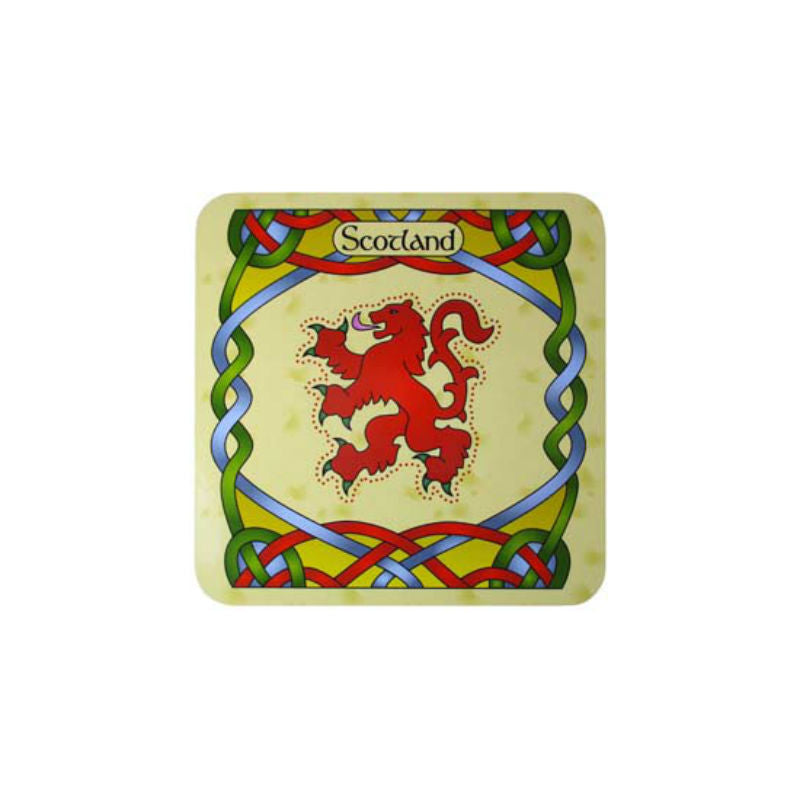Premium Rampant Lion Coaster - Elegant Stone Drink Coasters for Home & Bar - Perfect for Coffee, Wine, and Beer Protection - Great Gift for Housewarming & Weddings