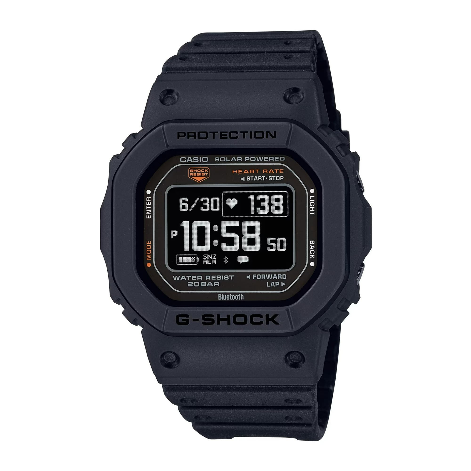 Casio Men's G-Shock Move DW-H5600 Multisport Smartwatch with Heart Rate Monitor - Perfect for Running, Walking & Gym Workouts | Durable Fitness Tracker for Active Lifestyles