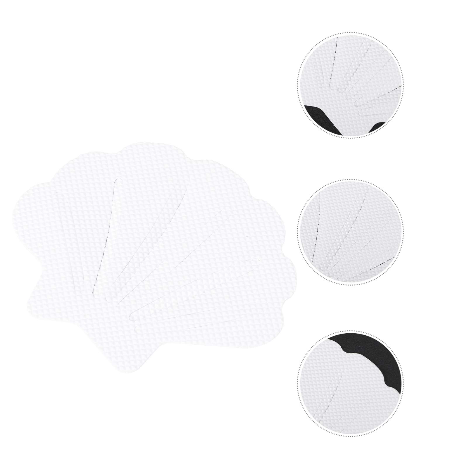 IPetBoom 12-Pack Non-Slip Bathtub Stickers | Anti-Slip Shower Treads for Bathroom Safety | Waterproof Adhesive Floor Stickers for Kids & Seniors | Perfect for Bathtubs, Showers, and Tile Floors