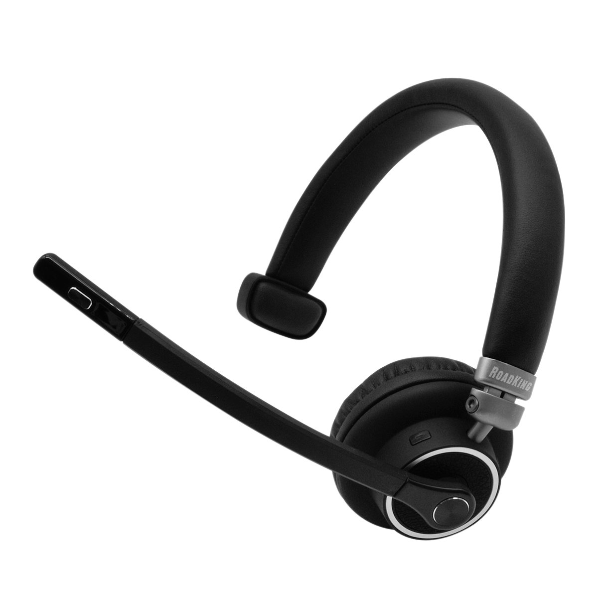 RoadKing RKING950 Premium Noise-Canceling Bluetooth Headset with Mic for Truck Drivers - Hands-Free Communication, Long-Haul Comfort & Crystal Clear Calls - Perfect for Semi Trucks, Delivery Vans & Commercial Vehicles
